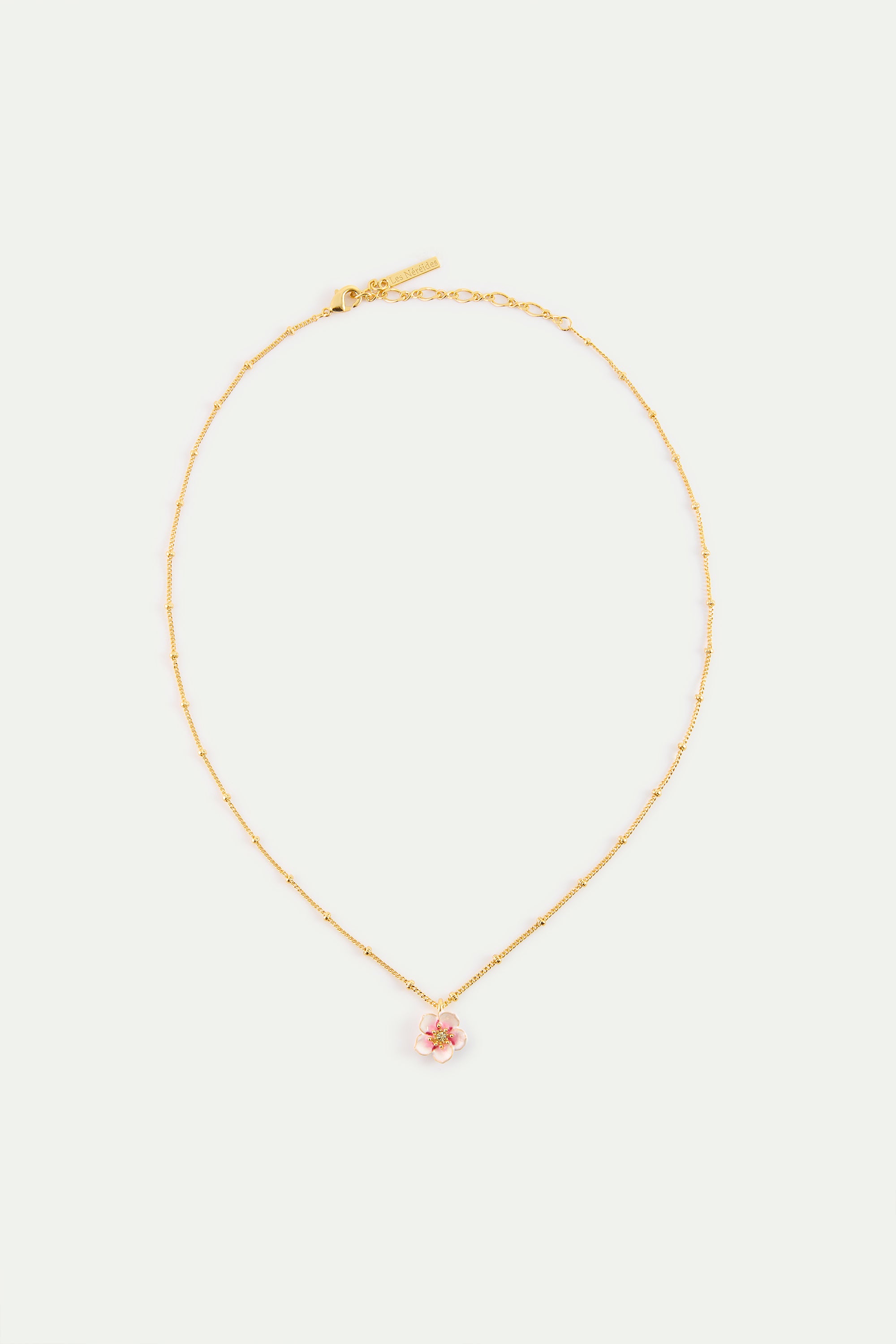Mini Cherry Blossom Pendant Necklace | AYHM3021