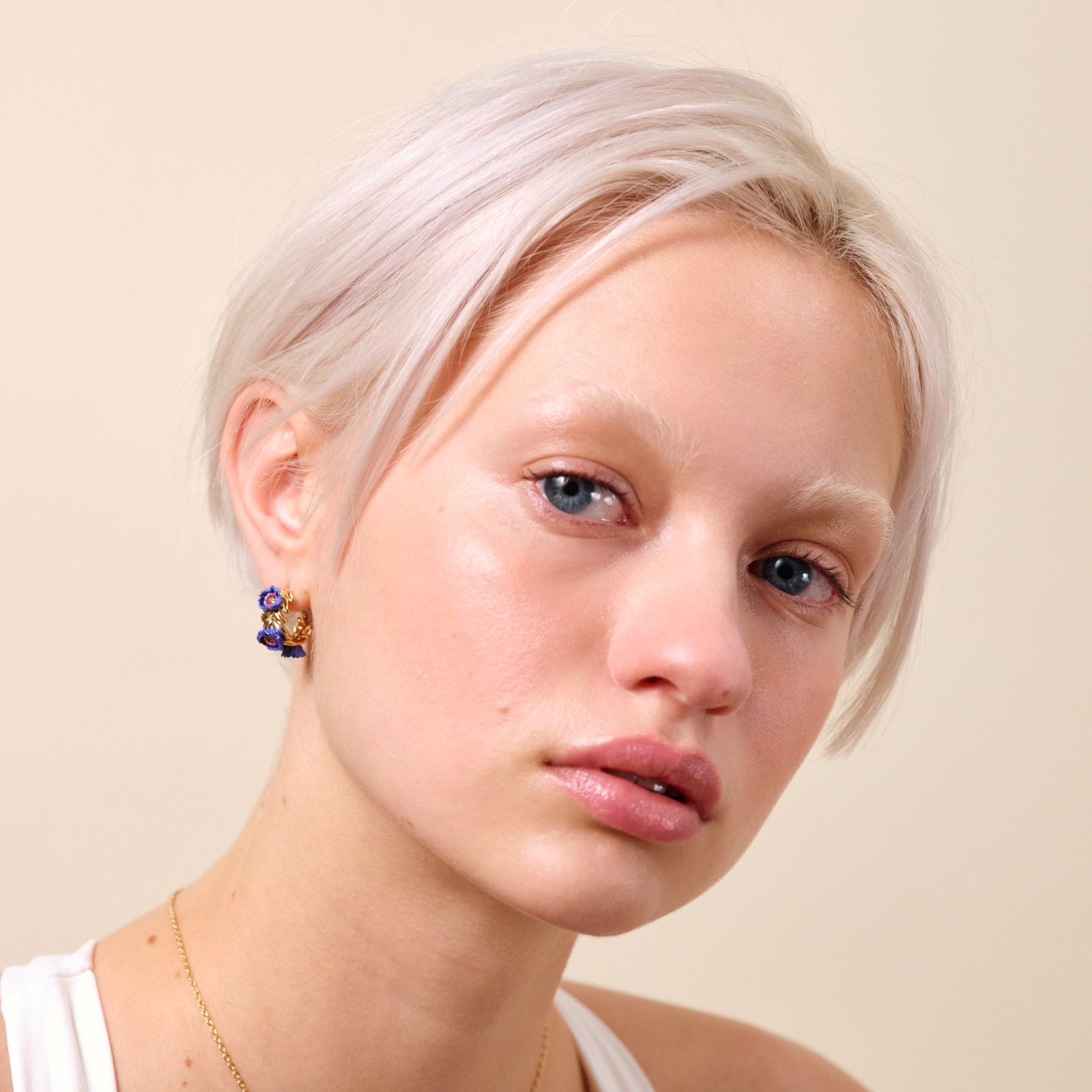 Anemone Flower Earrings | ATFI1031 - Les Nereides