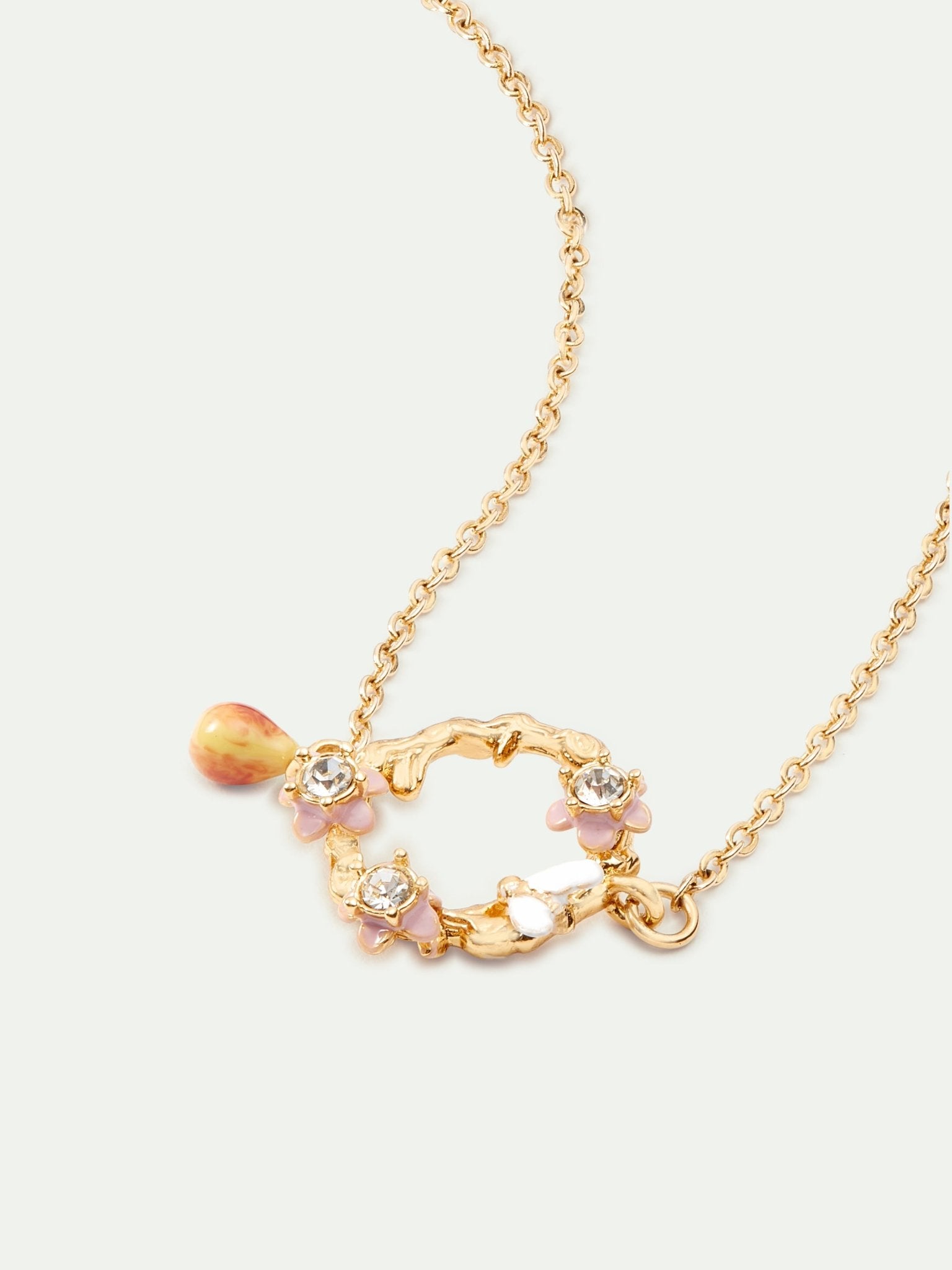 Apple Blossom, Pear And Bee Fine Bracelet | AUDC2021 - Les Nereides