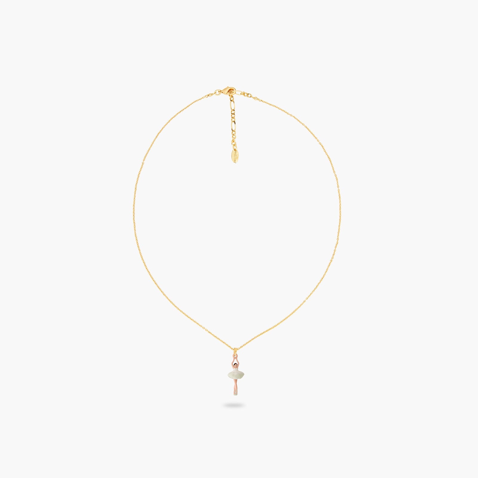 Aqua Green Ballerina Pendant Necklace | ATMDD3011 - Les Nereides