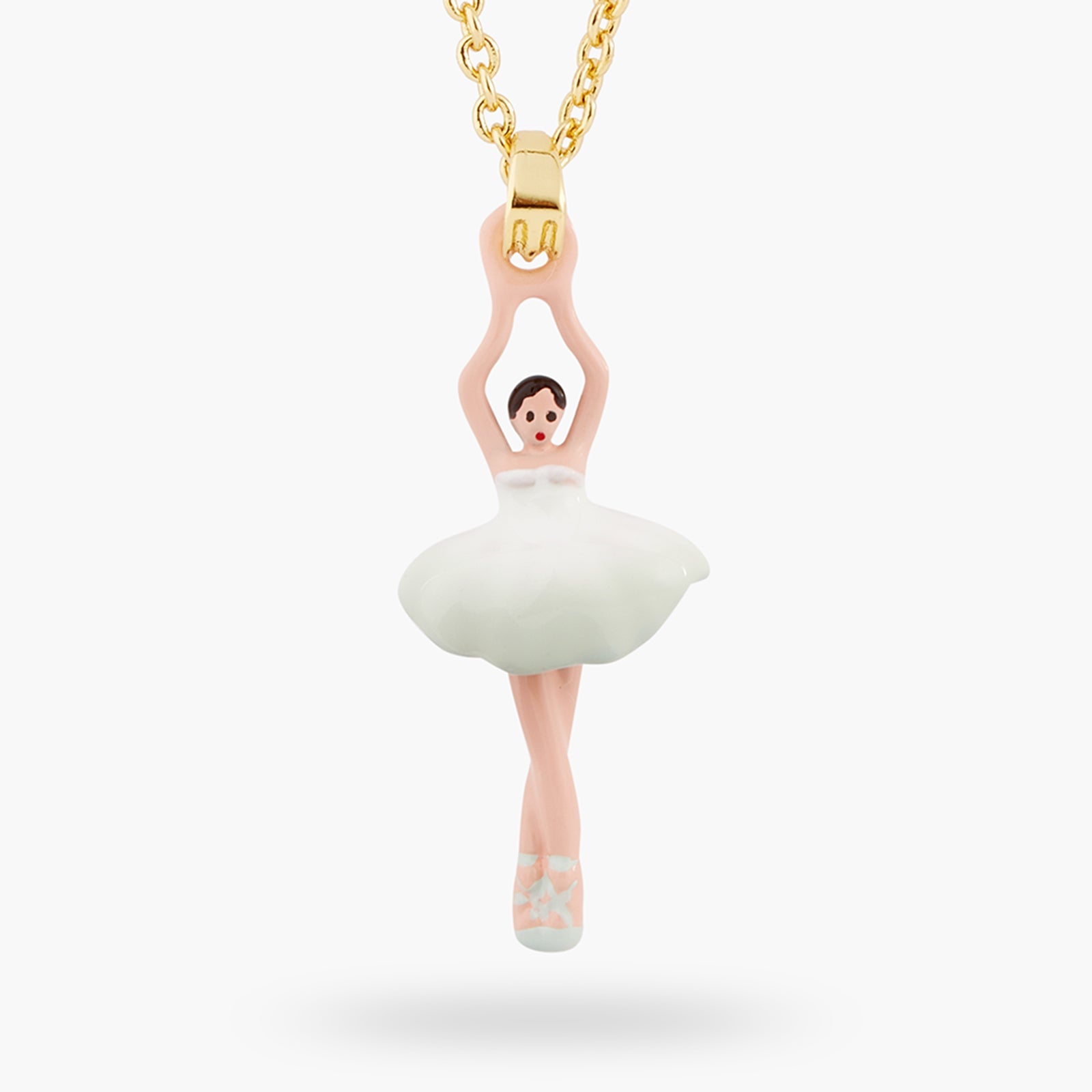 Aqua Green Ballerina Pendant Necklace | ATMDD3011 - Les Nereides