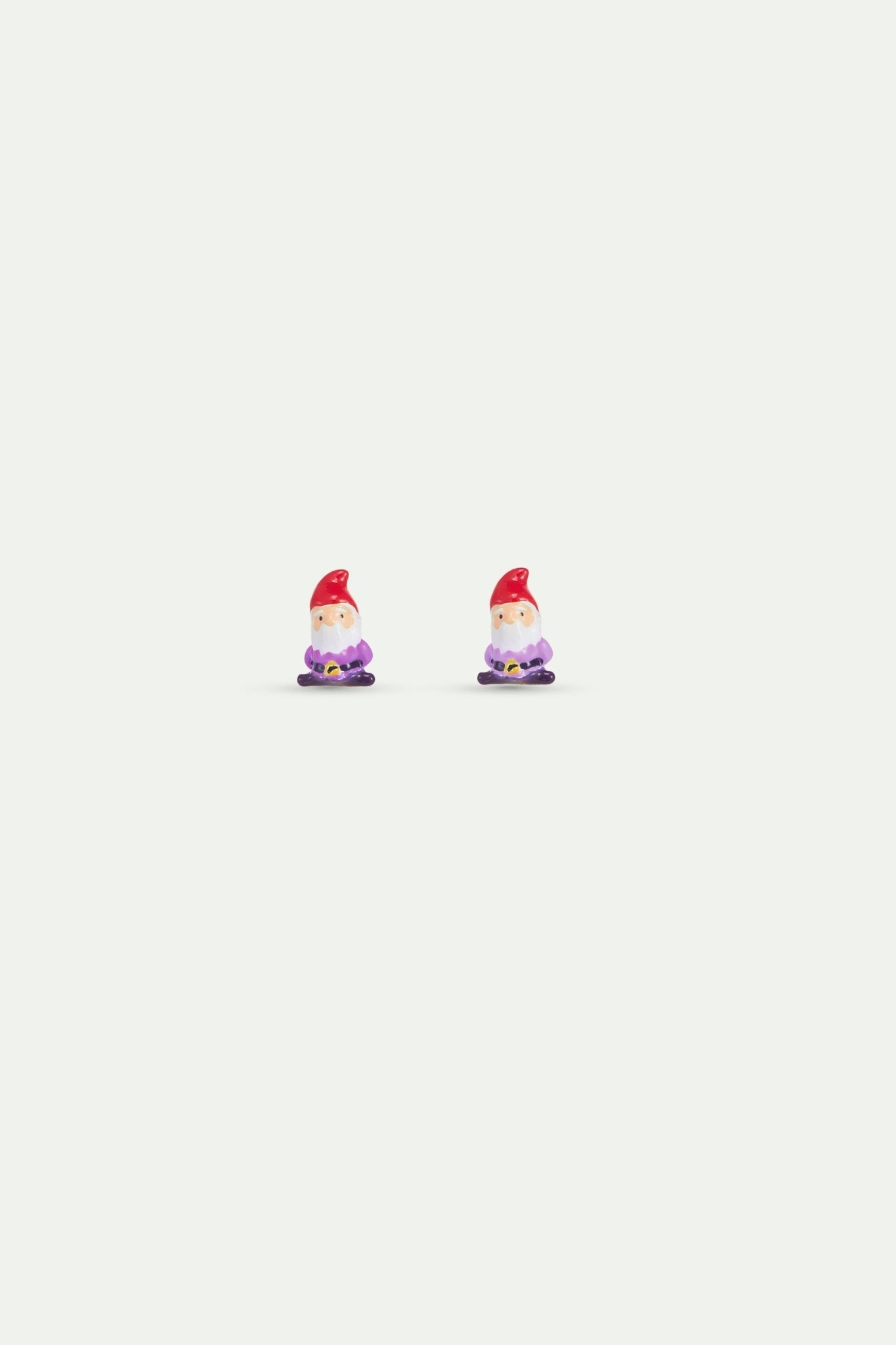 Asymmetrical Pink And Purple Dwarf Earrings | AYCN1061 - Les Nereides