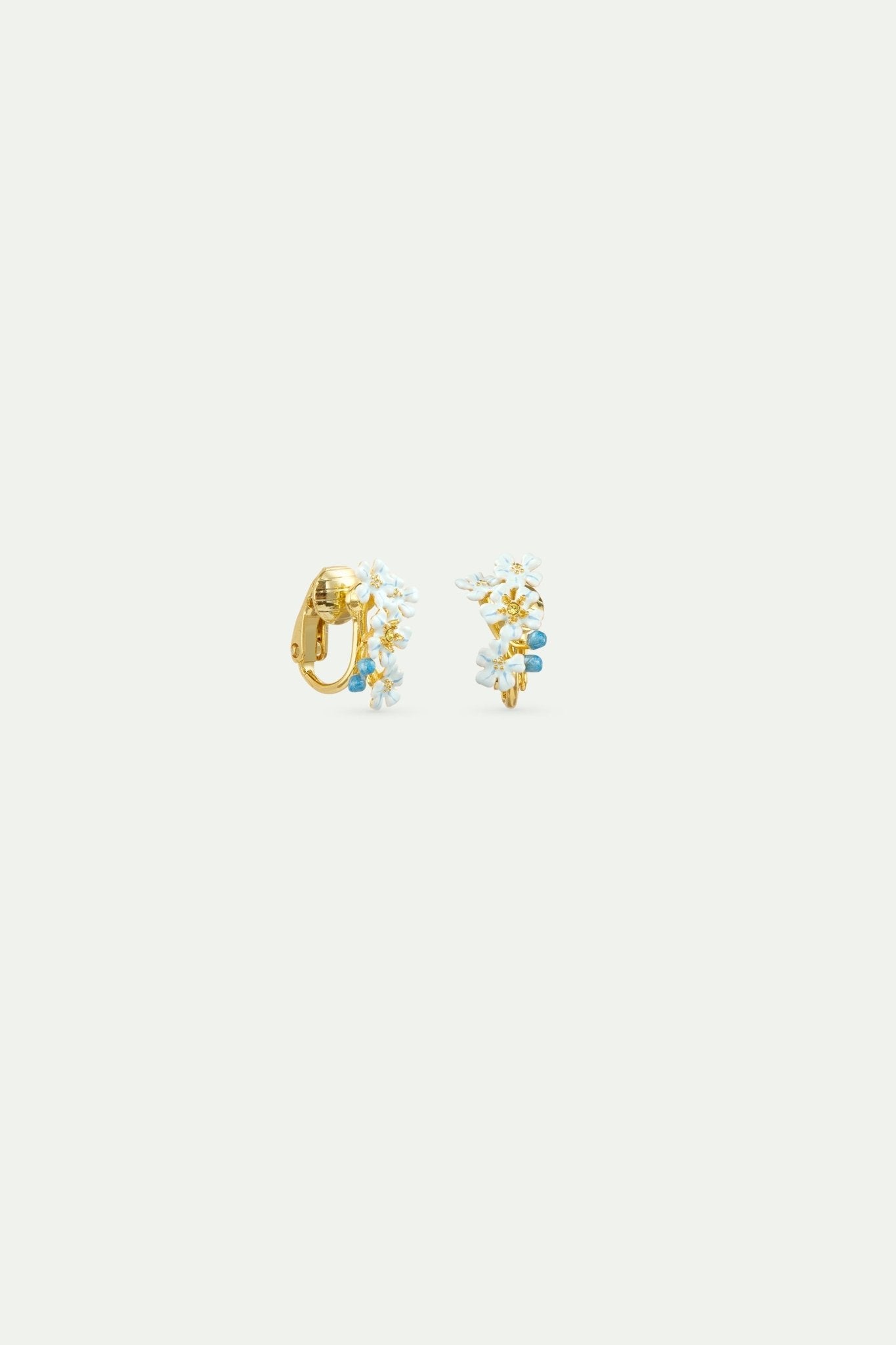 Blue forget-me-not earrings | AYHU1011 - Les Nereides Paris