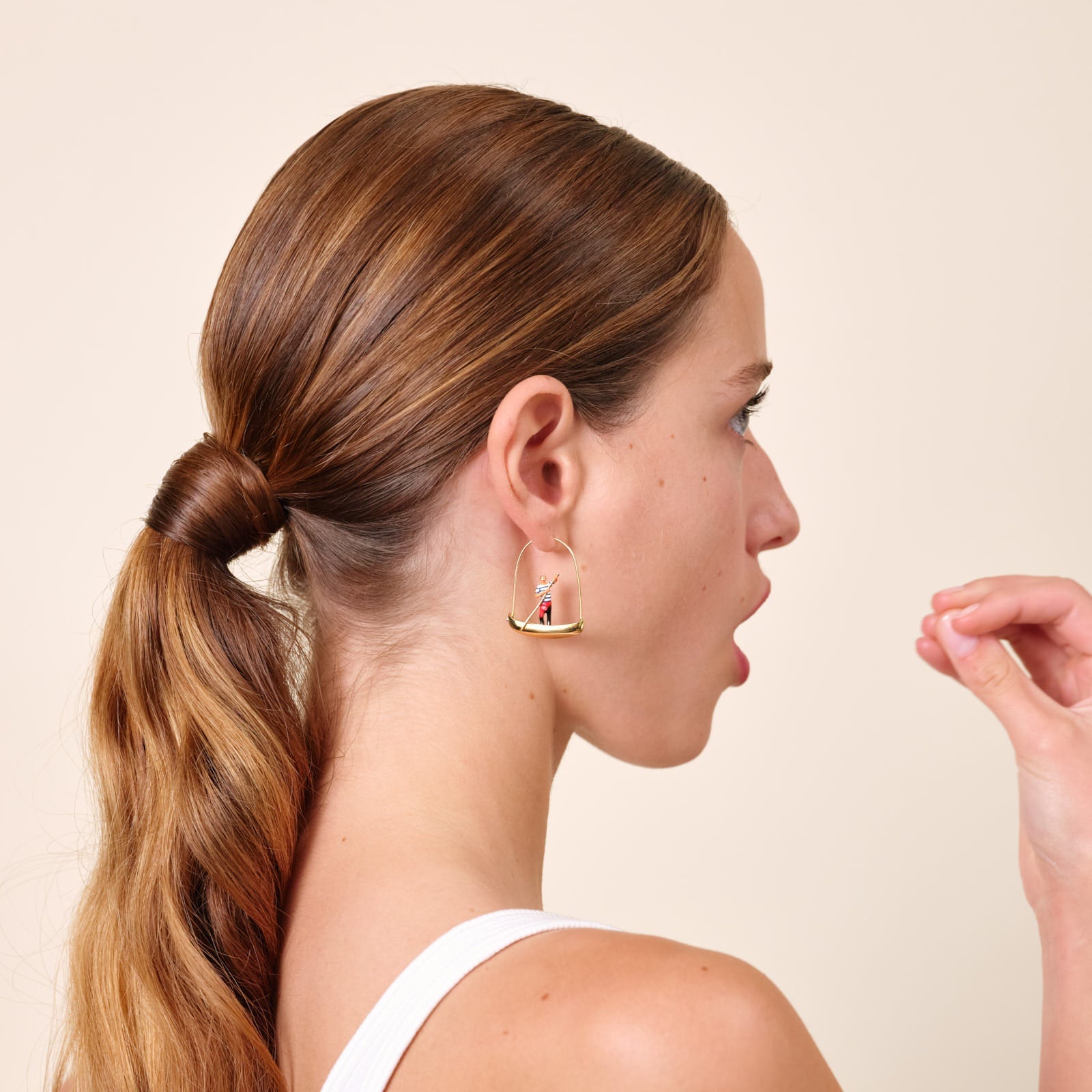 Boatman And Gondola Earrings | ATVE1071 - Les Nereides