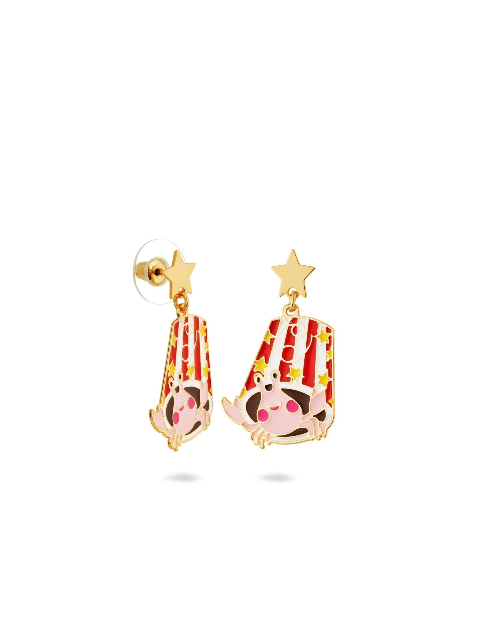 Cancer Astrological Sign Earrings | AUSA1041 - Les Nereides