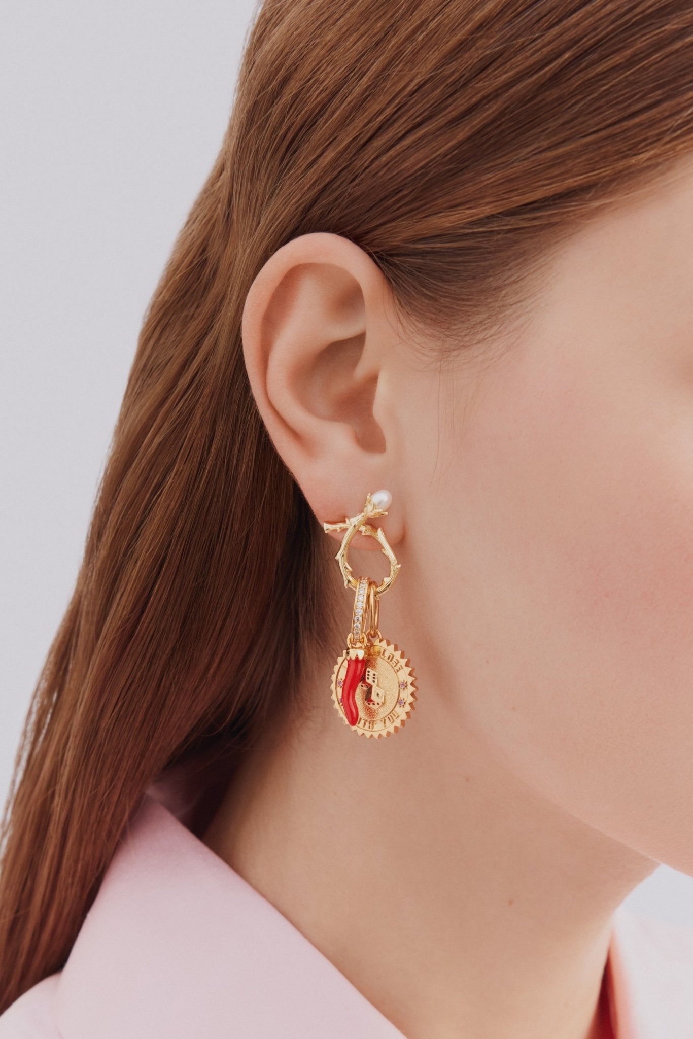 Chilli Pepper Pendant, Chance And Protection | AXPE4191 - Les Nereides