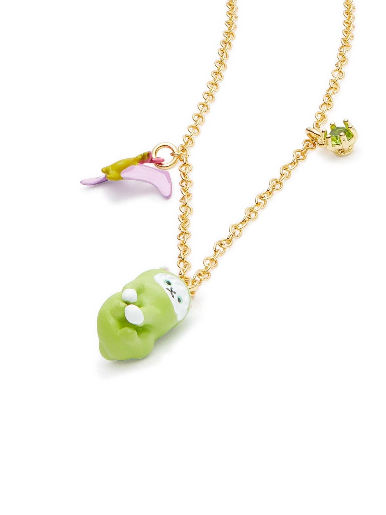 Dinosaur And Dragon Pendant Necklace | AUFC3021 - Les Nereides