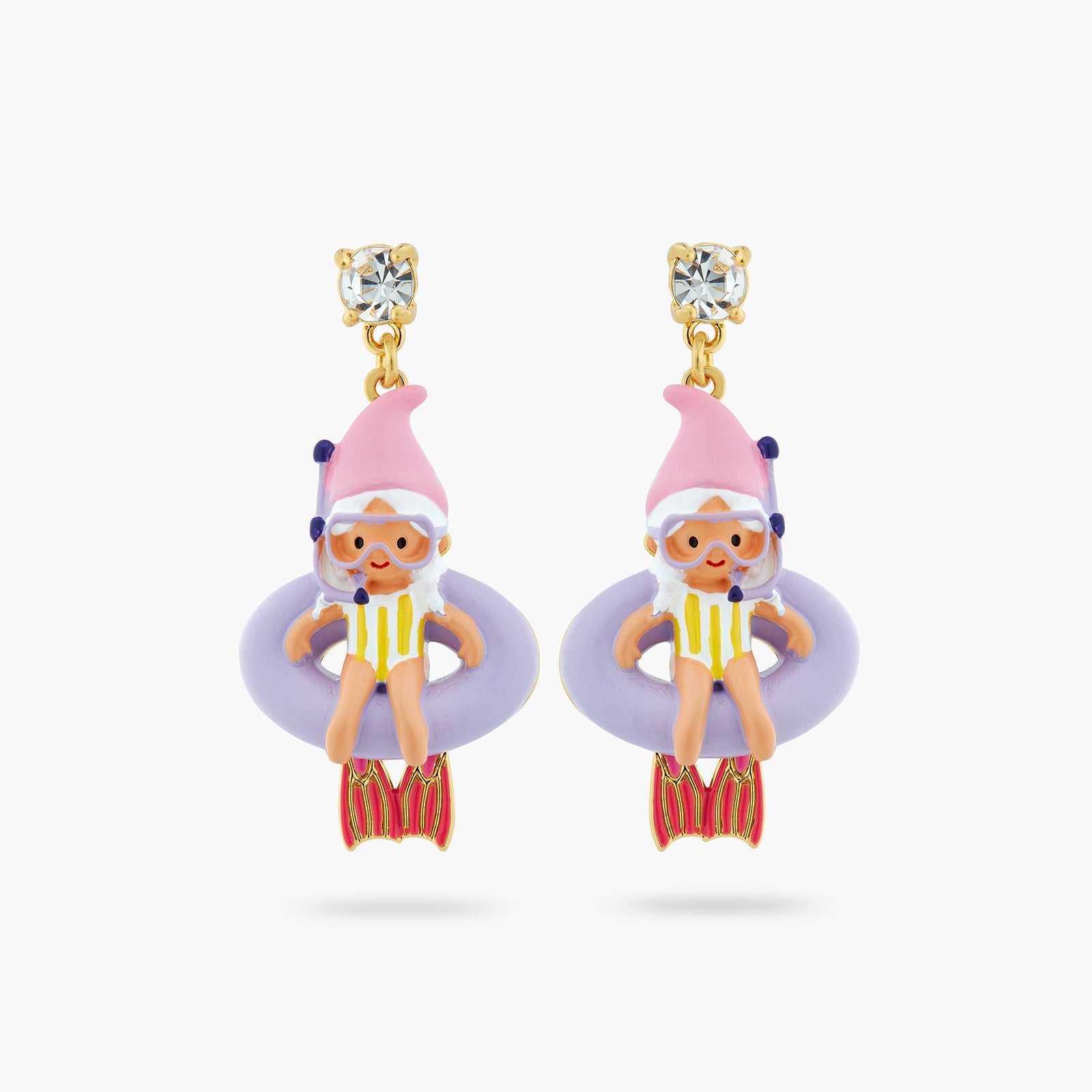 Diving Gnome Earrings | ATCP1041 - Les Nereides
