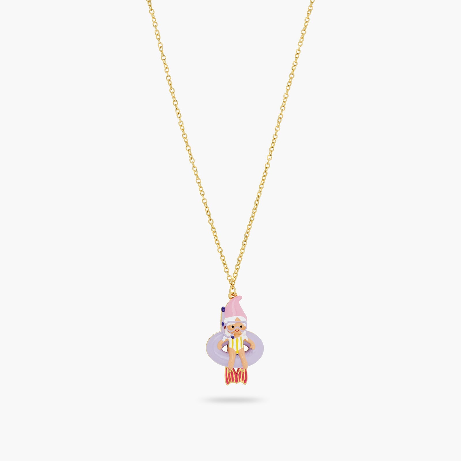Diving Gnome Pendant Necklace | ATCP3031 - Les Nereides