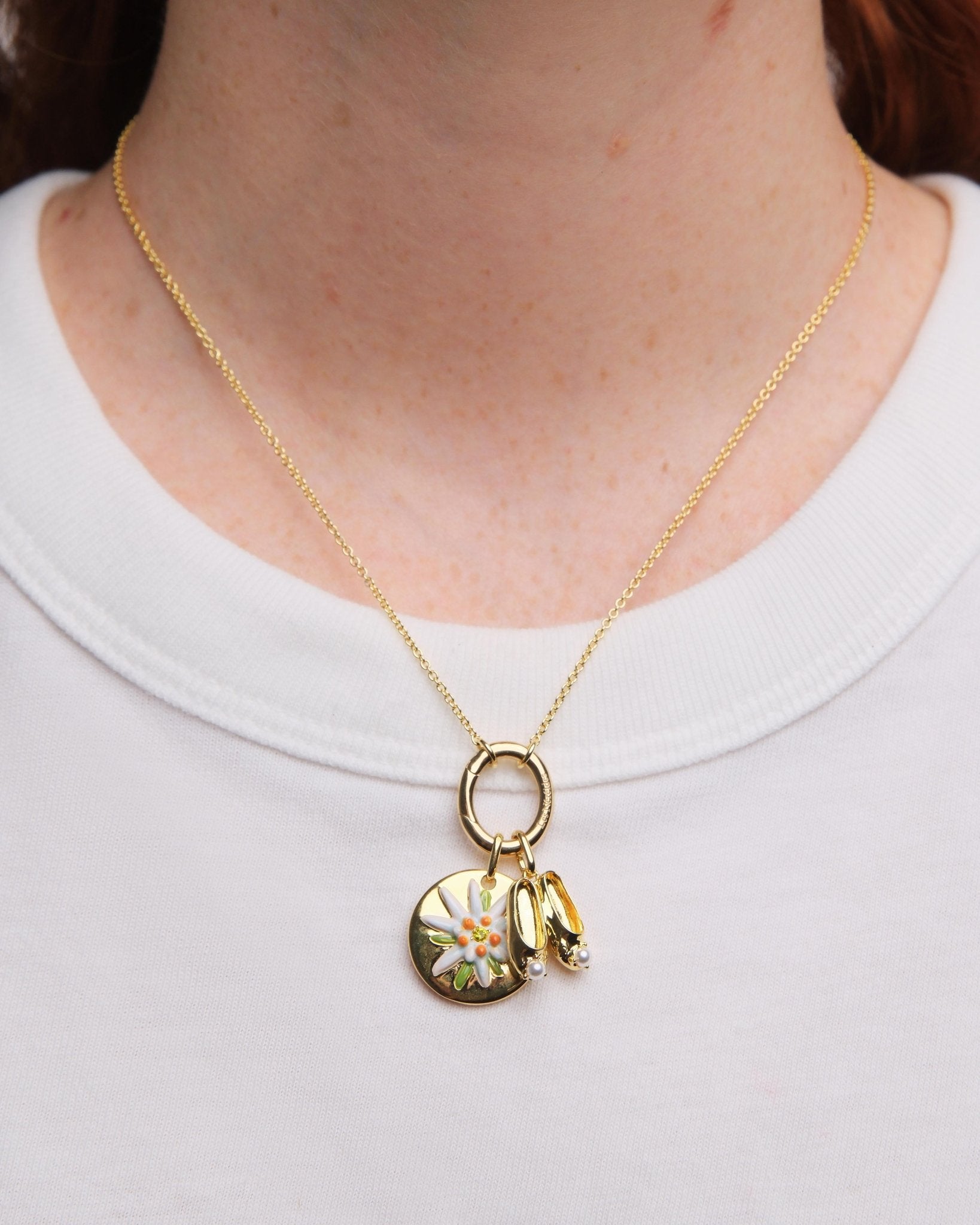 Edelweiss Flower Pendant | AUPE4191 - Les Nereides