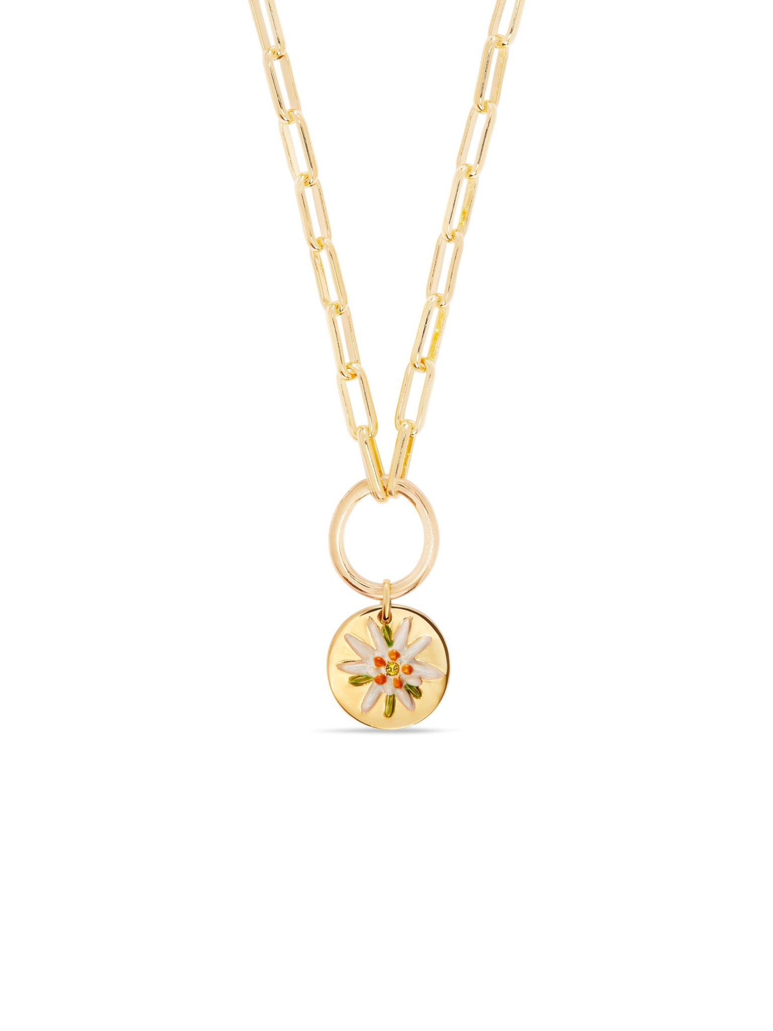 Edelweiss Flower Pendant | AUPE4191 - Les Nereides