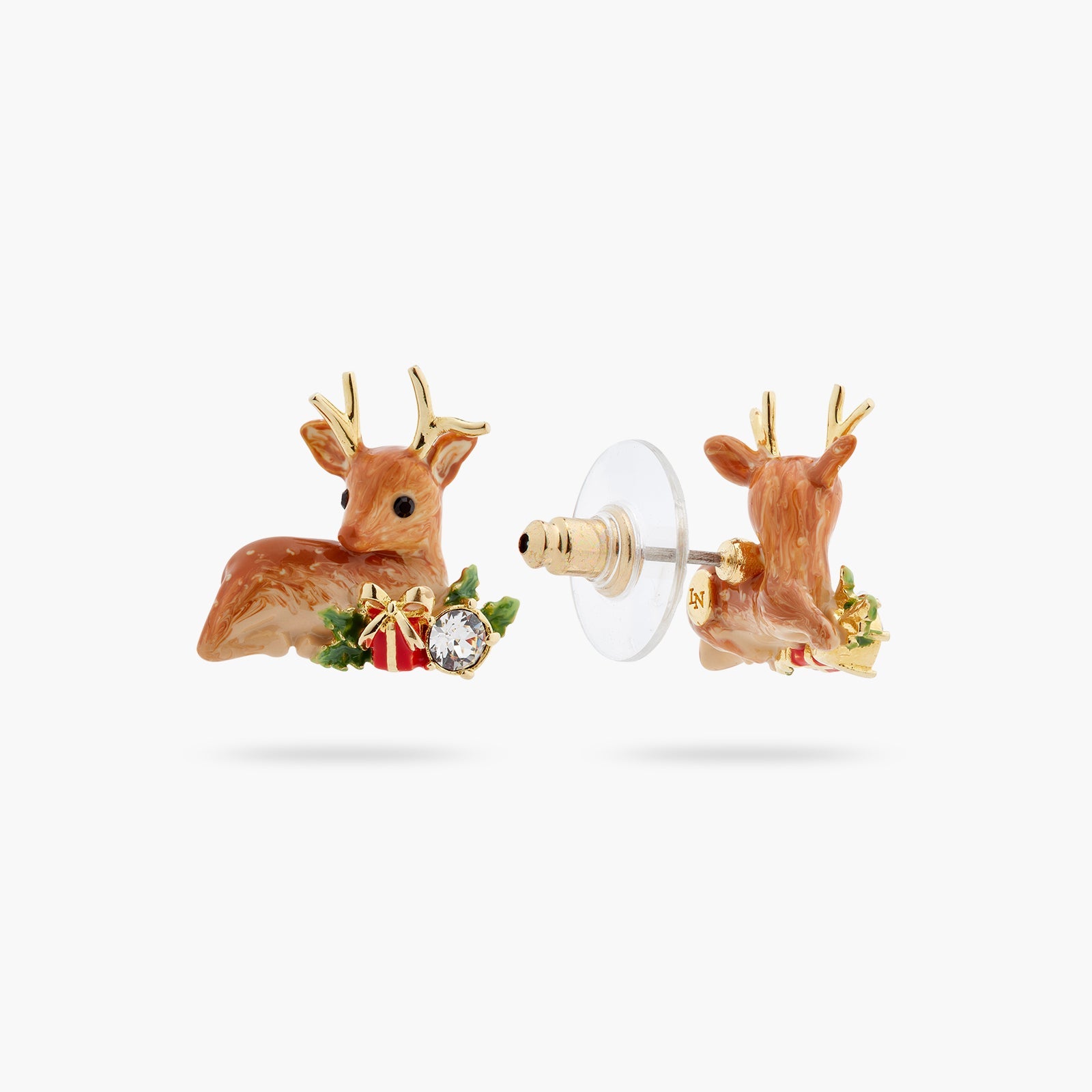 Fawn And Holly Earrings | ASPS1021 - Les Nereides