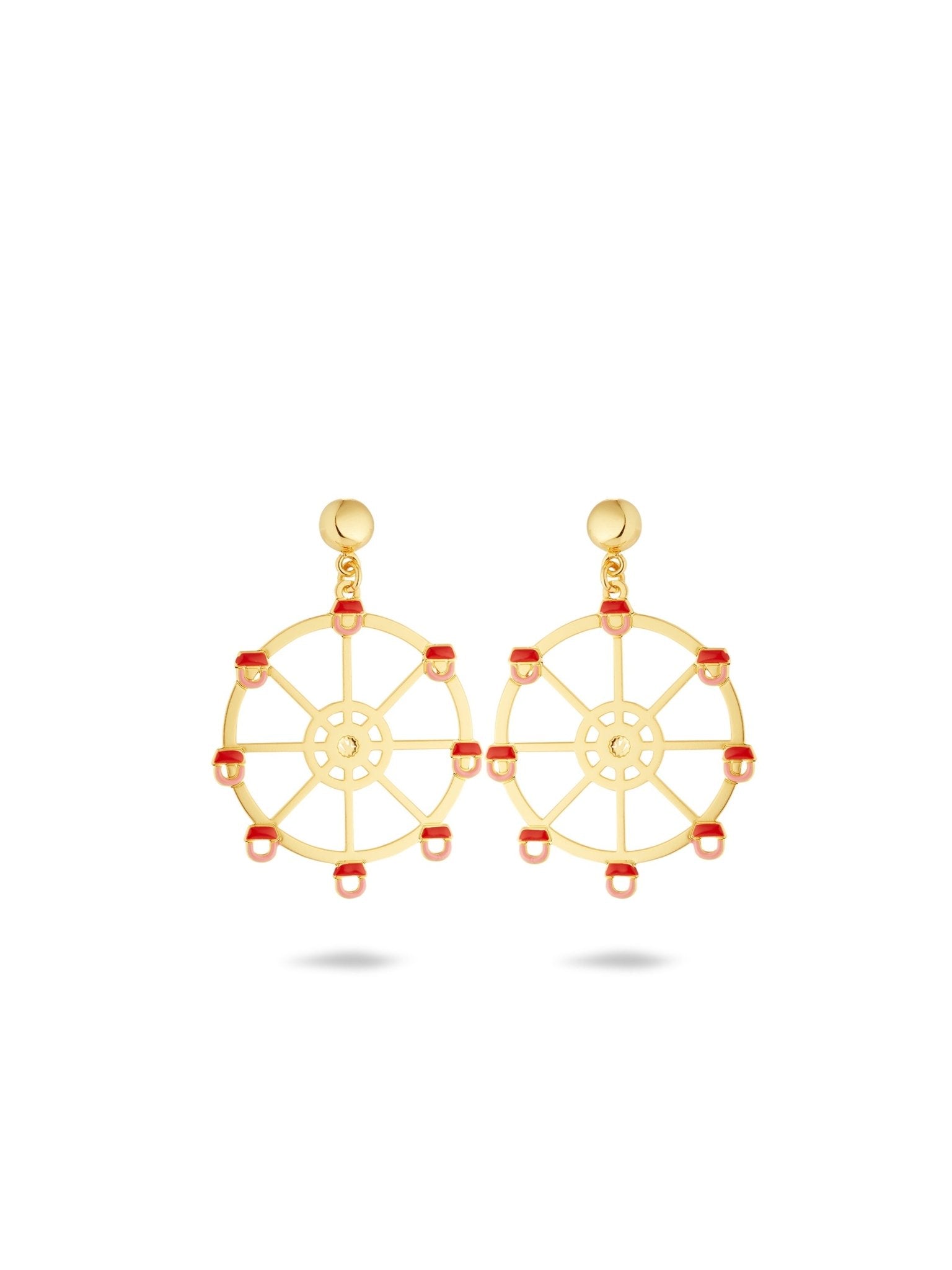 Ferris Wheel Earrings | AUTO1041 - Les Nereides