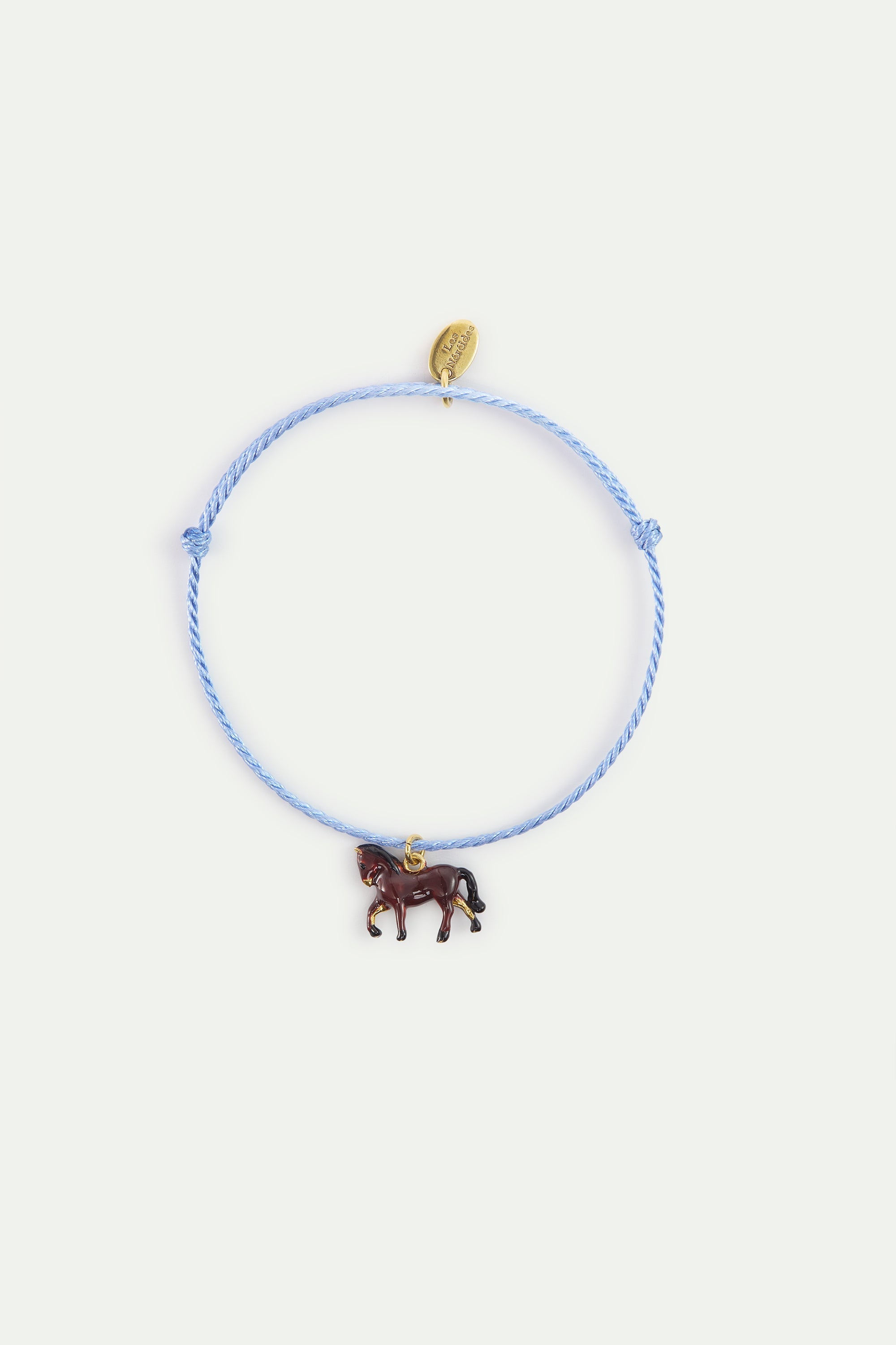 Blue Cord Horse Bracelet | AYLA2061