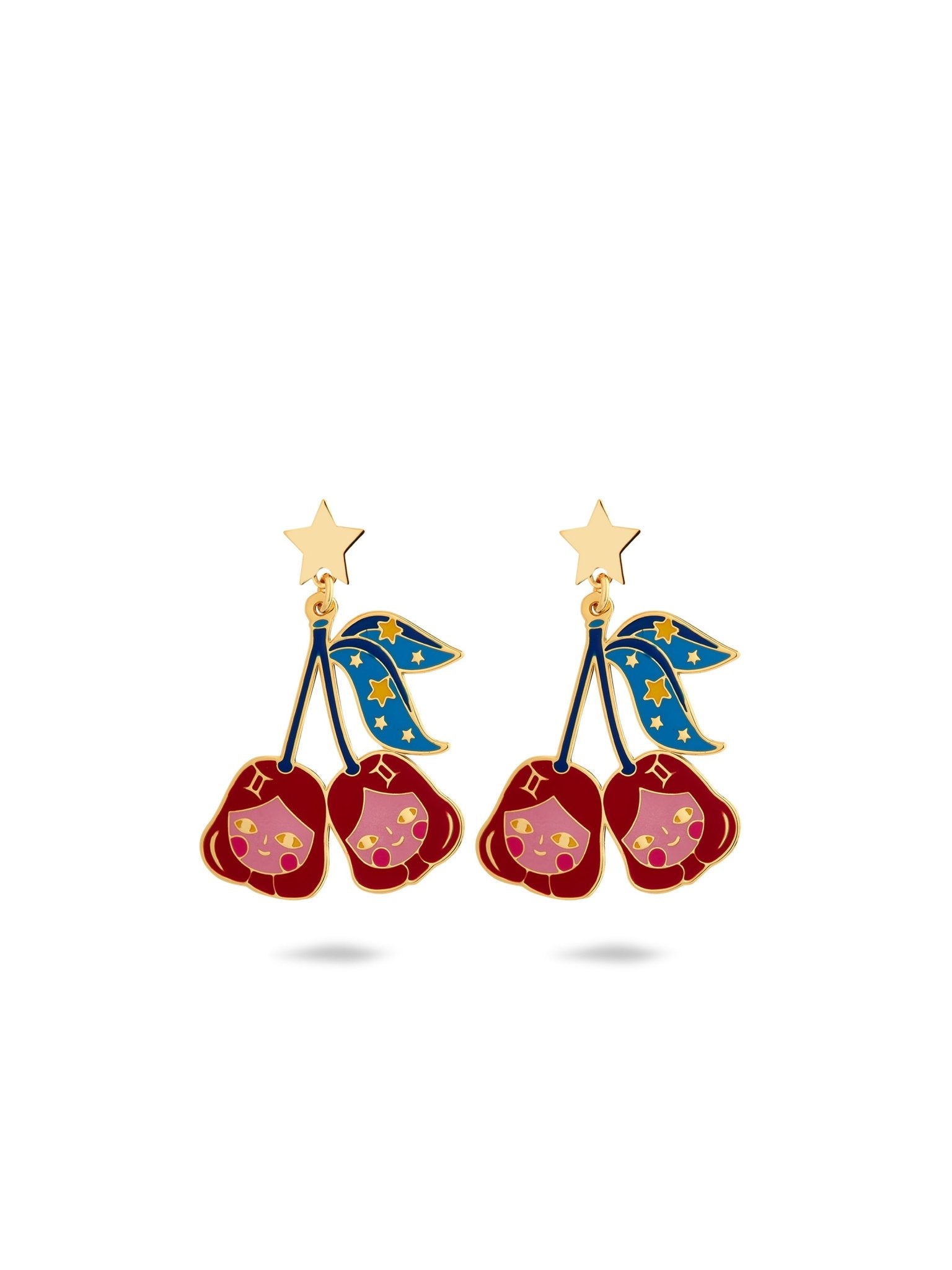 Gemini Astrological Sign Earrings | AUSA1031 - Les Nereides