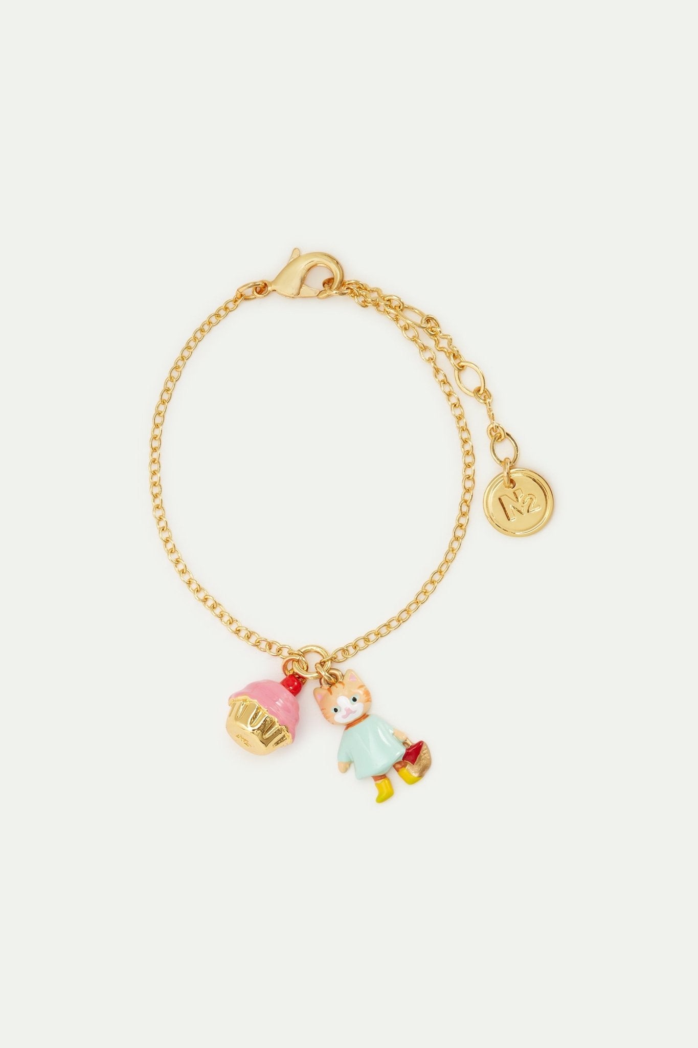 Ginger cat and pastry pendant necklace | AVHP2011 - Les Nereides