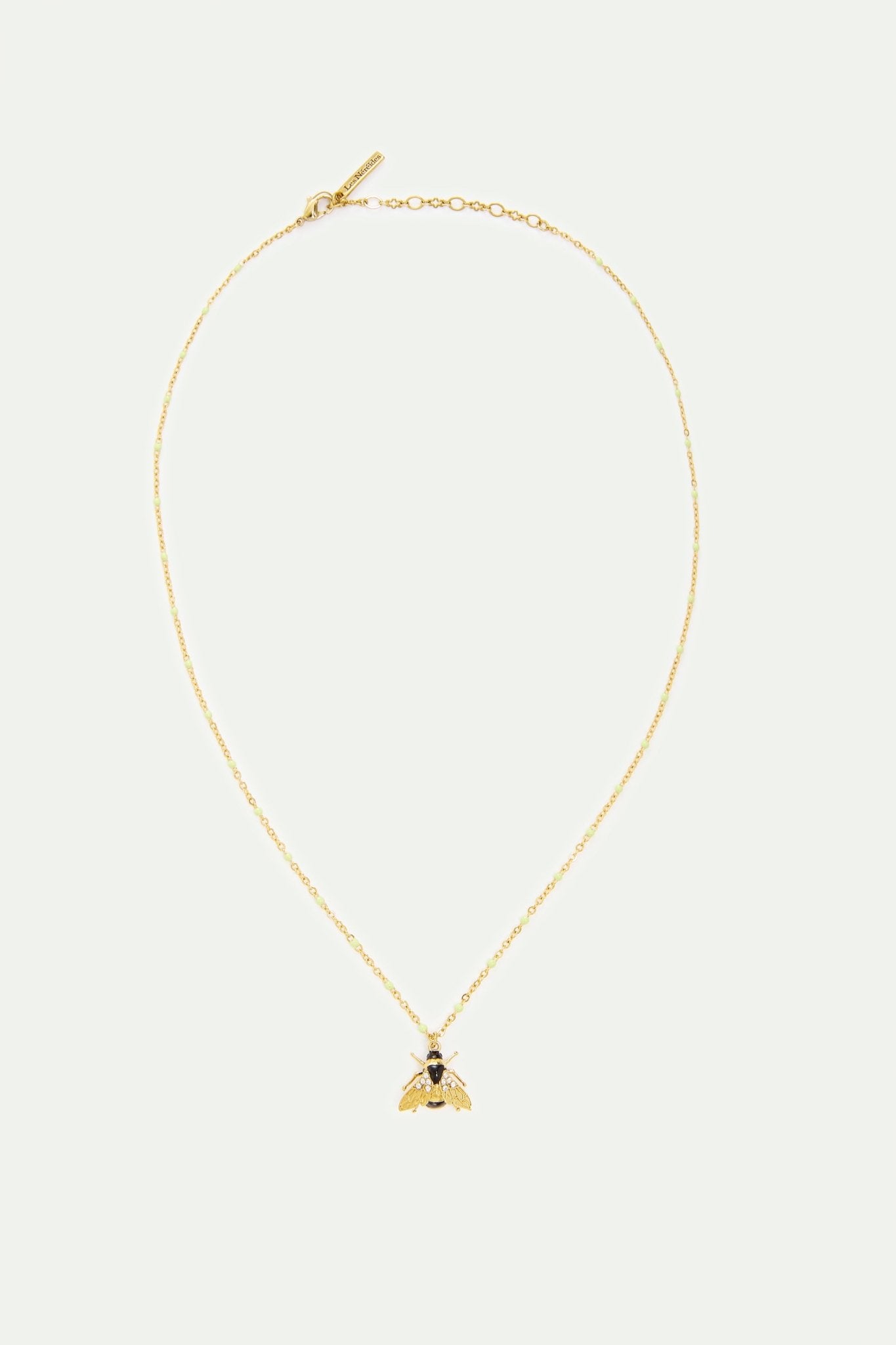 Gold Bees And Crystal Bracelet | AYLA3041 - Les Nereides Paris