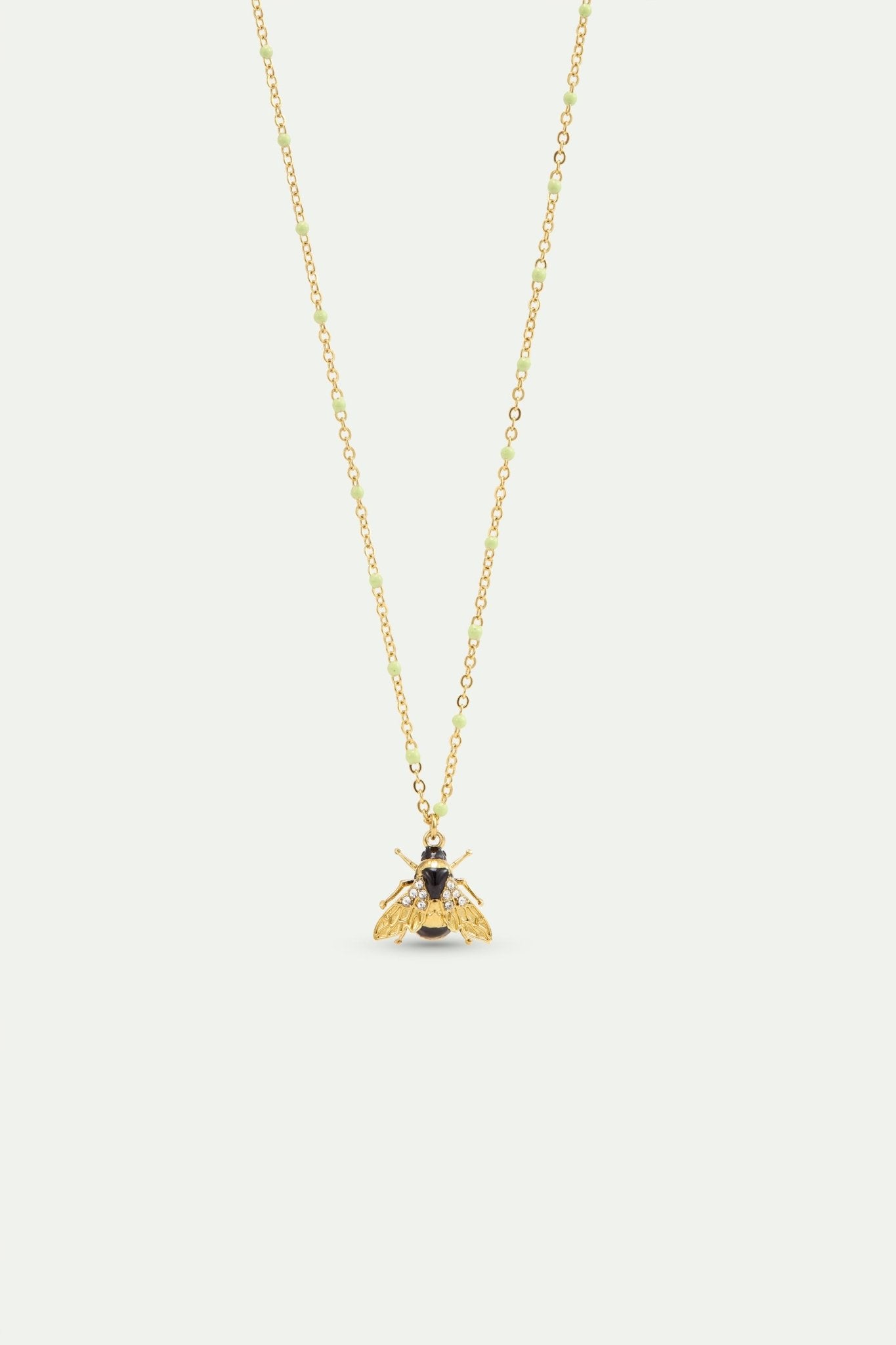 Gold Bees And Crystal Bracelet | AYLA3041 - Les Nereides Paris