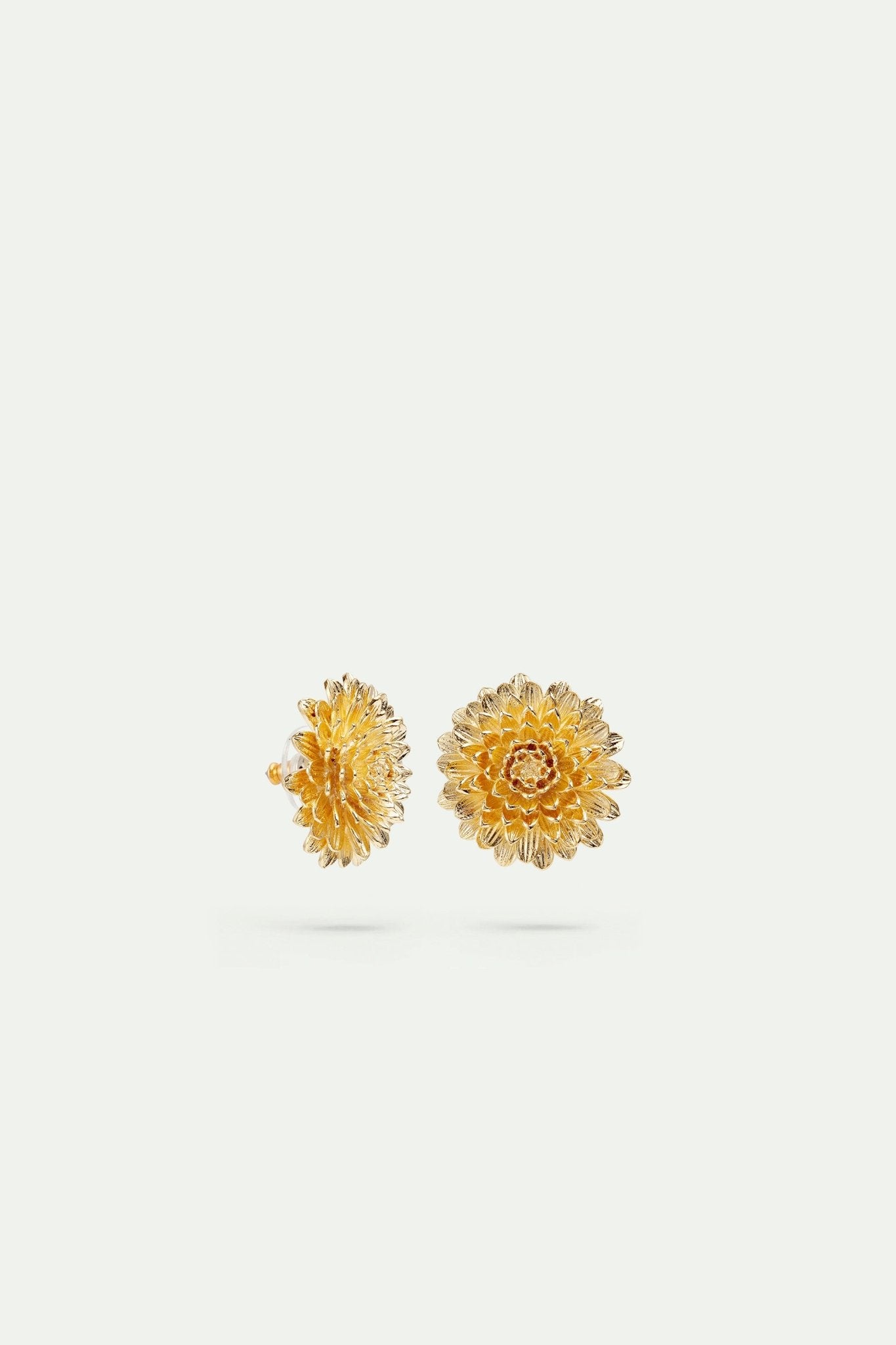 Golden dandelion earrings | AVNF1101 - Les Nereides