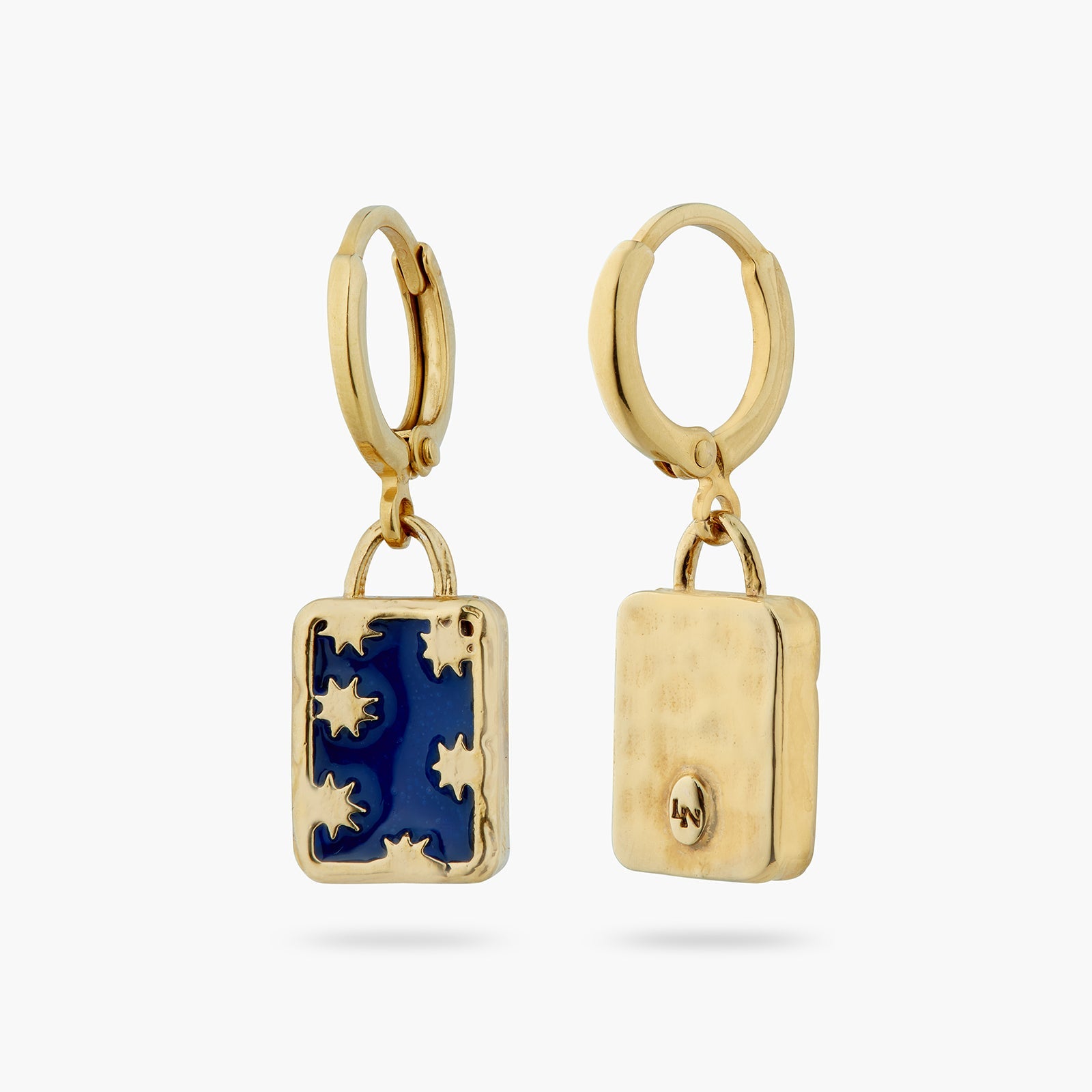 Golden Star Earrings | ATVE1021 - Les Nereides