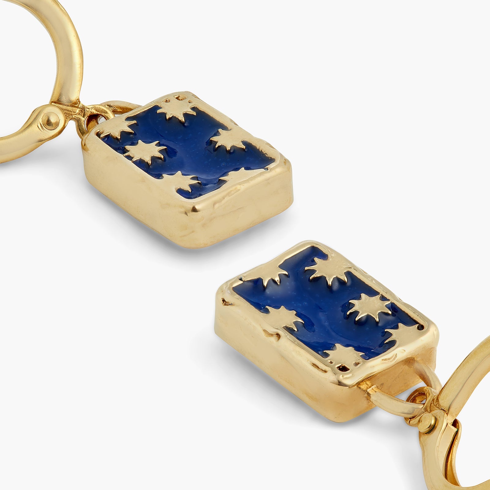 Golden Star Earrings | ATVE1021 - Les Nereides