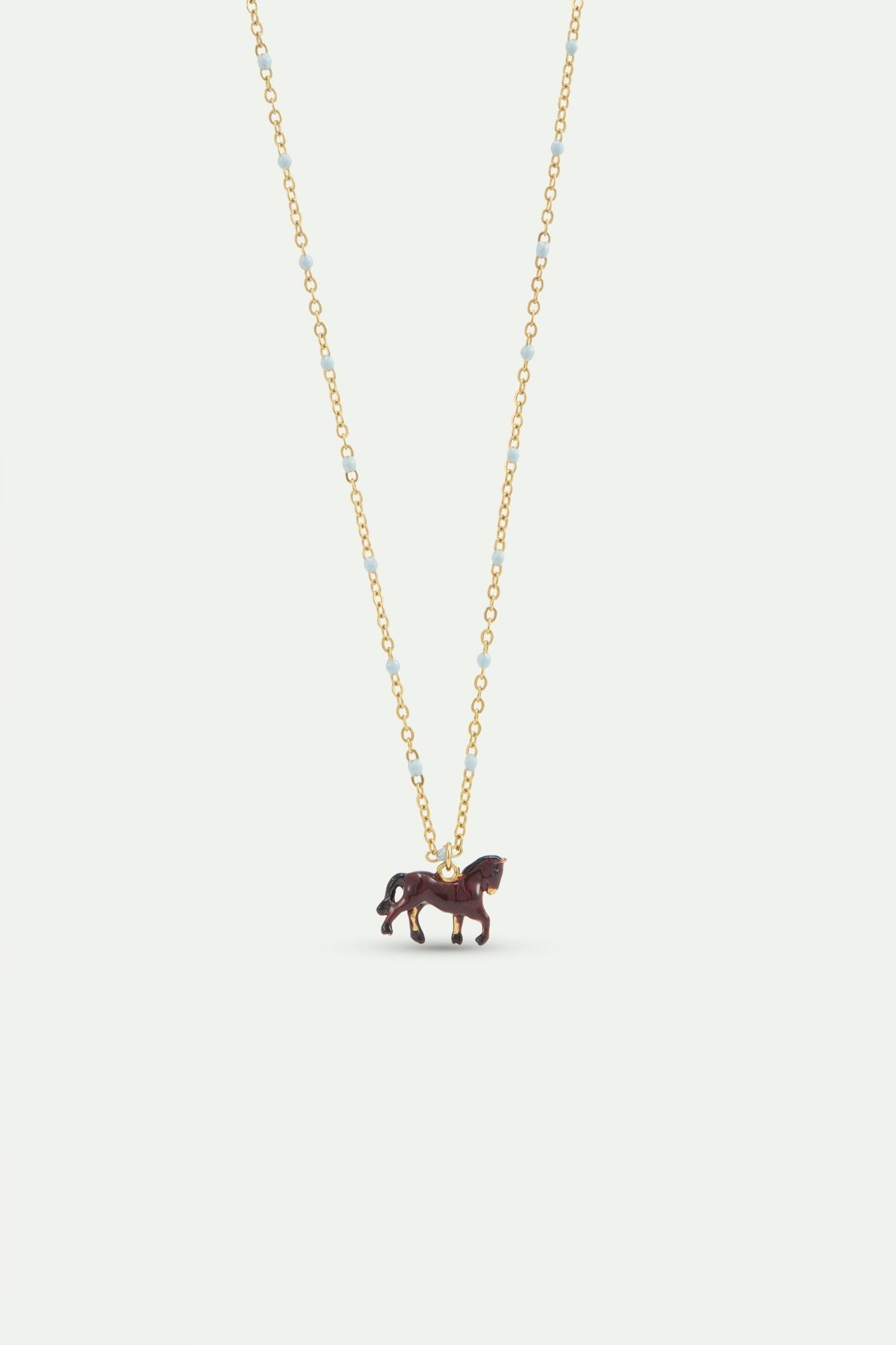 Horse Pendant Necklace | AYLA3031 - Les Nereides Paris
