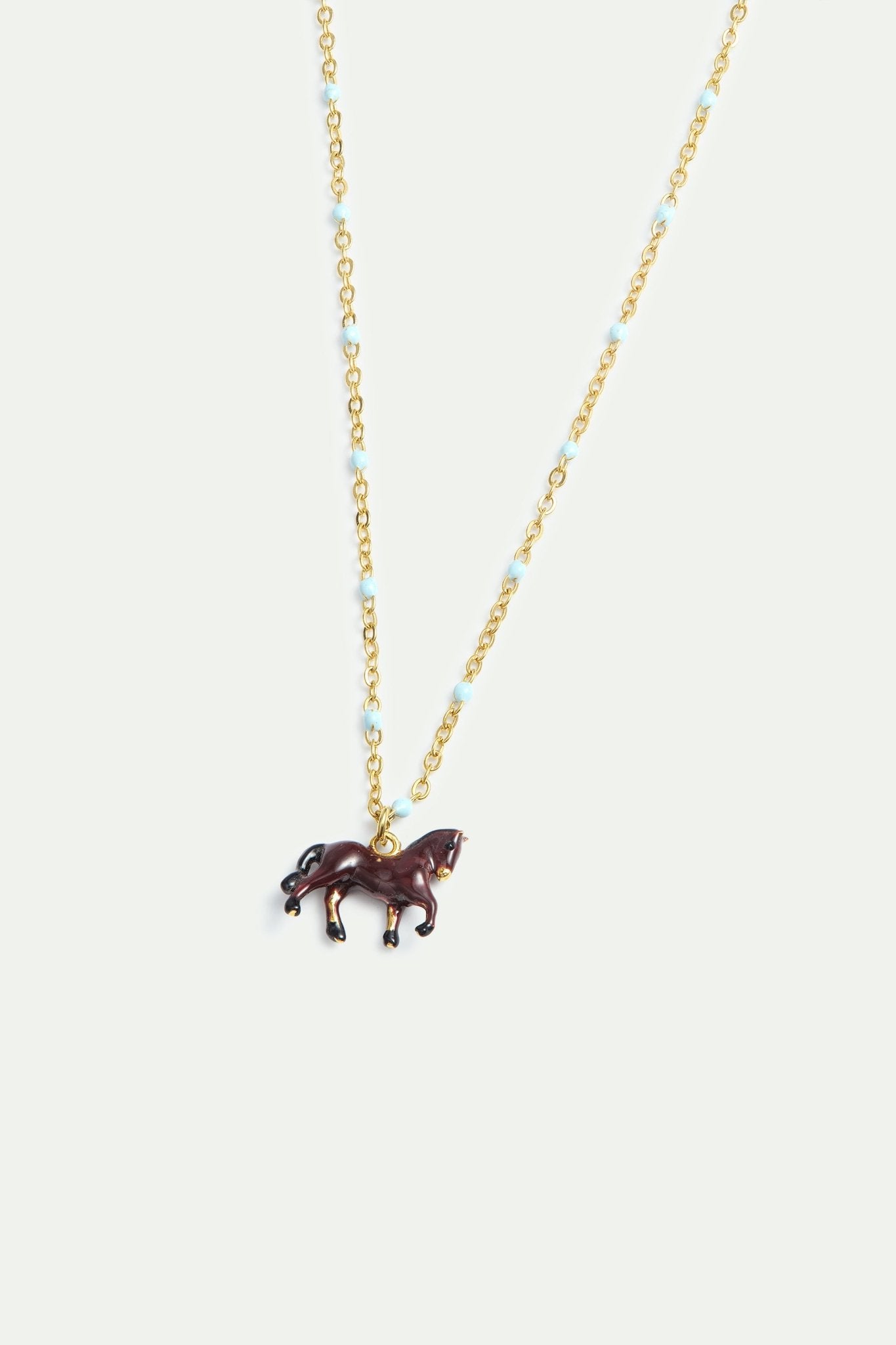 Horse Pendant Necklace | AYLA3031 - Les Nereides Paris