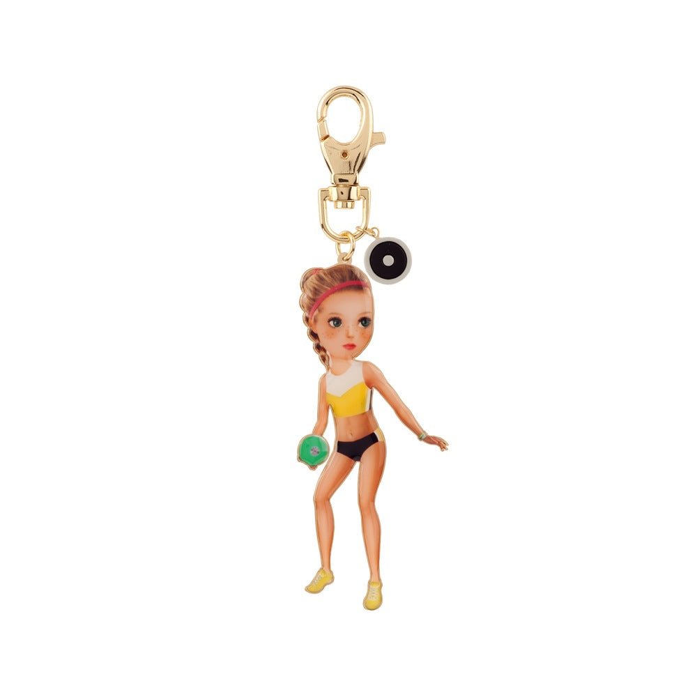 Key Les Sportives Shot Put Keyring | ADSP9021 - Les Nereides