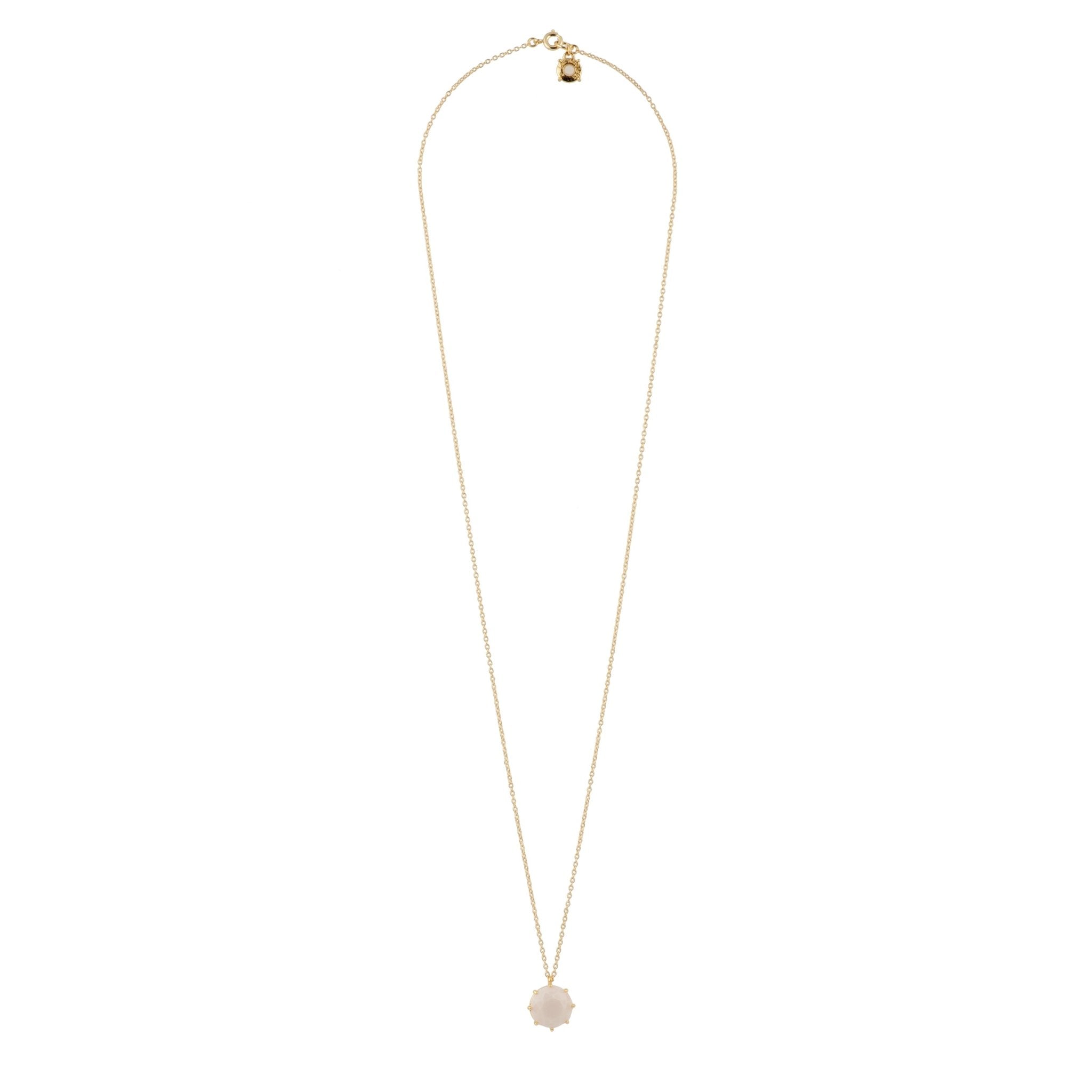 La Diamantine Round Stone Necklace | ADLD3331 - Les Nereides