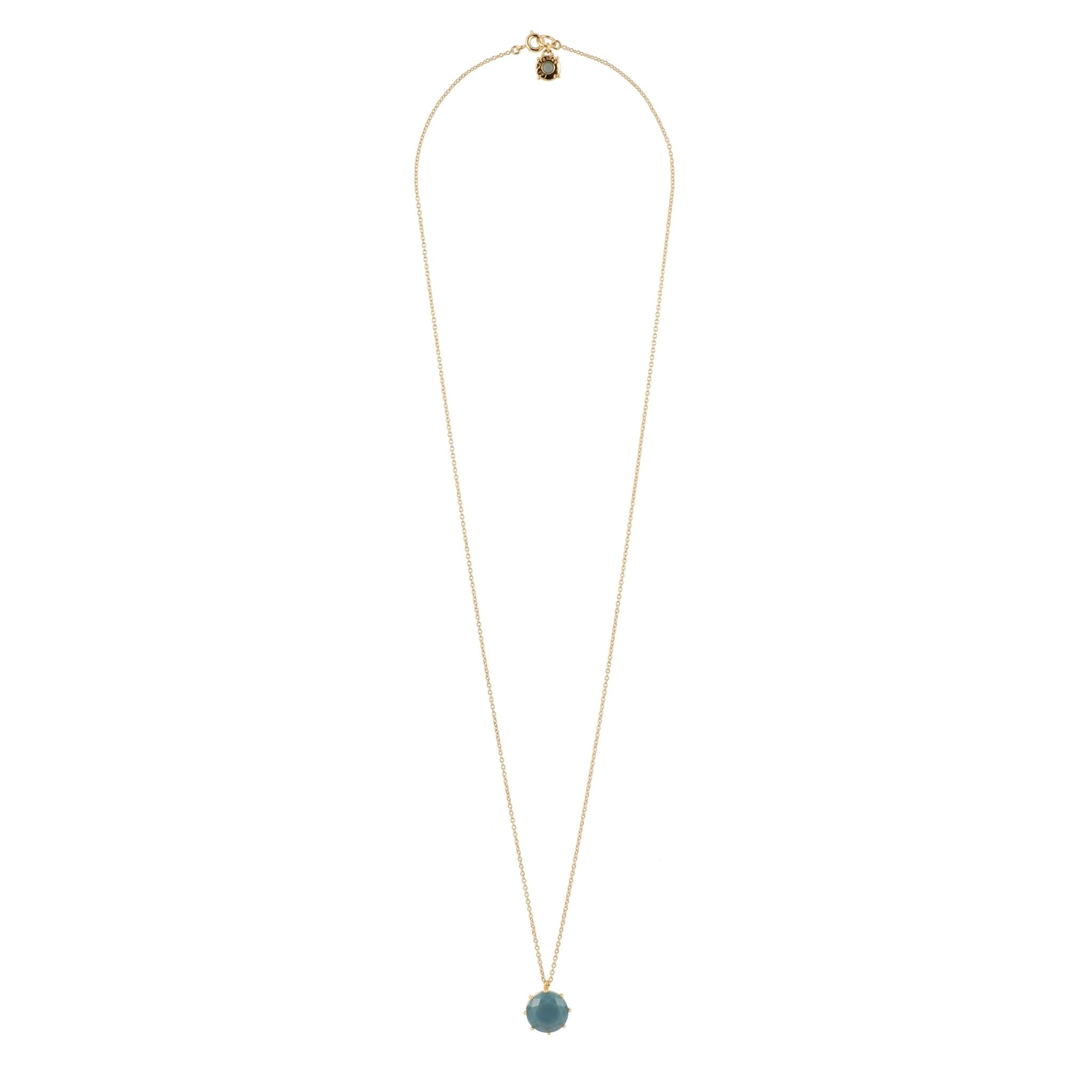 La Diamantine Round Stone Necklace | ADLD3331 - Les Nereides