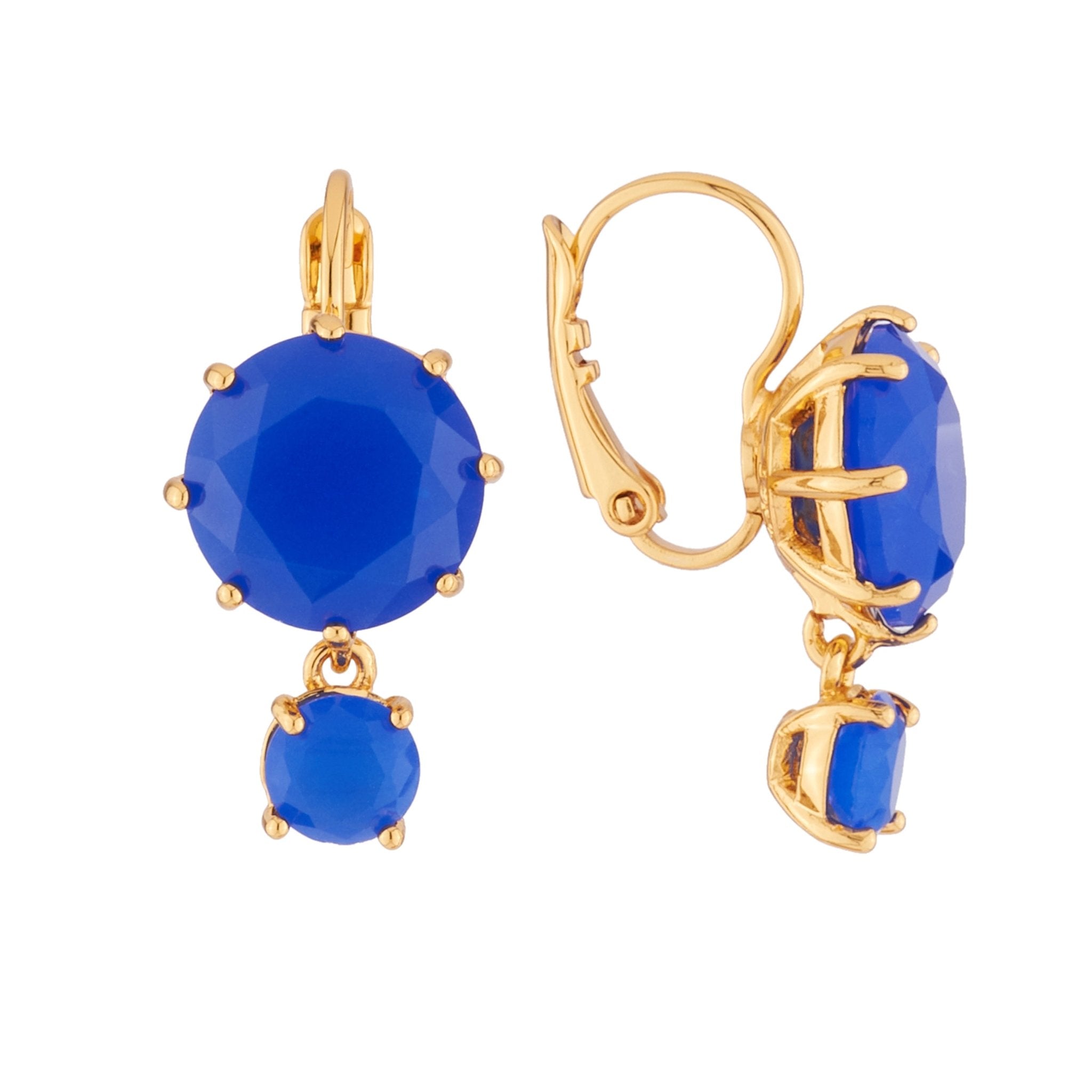 La Diamantine Royal Blue Earrings | AJLD126C/1 - Les Nereides