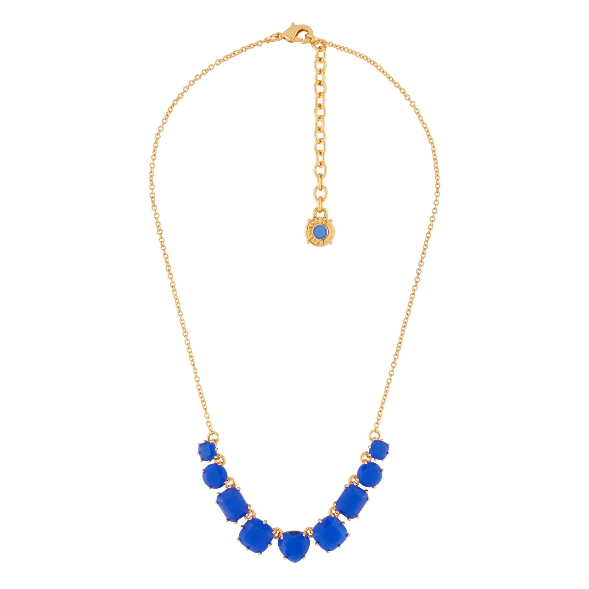 La Diamantine Royal Blue Necklace | Ajld3181 - Les Nereides