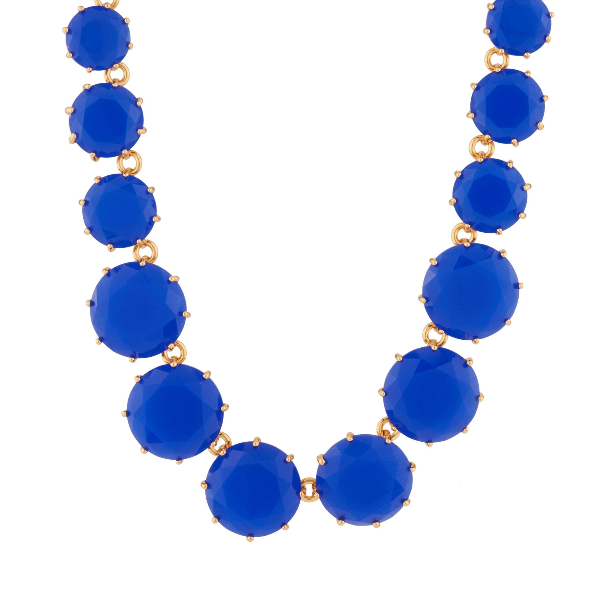 La Diamantine Royal Blue Necklace | Ajld3511 - Les Nereides