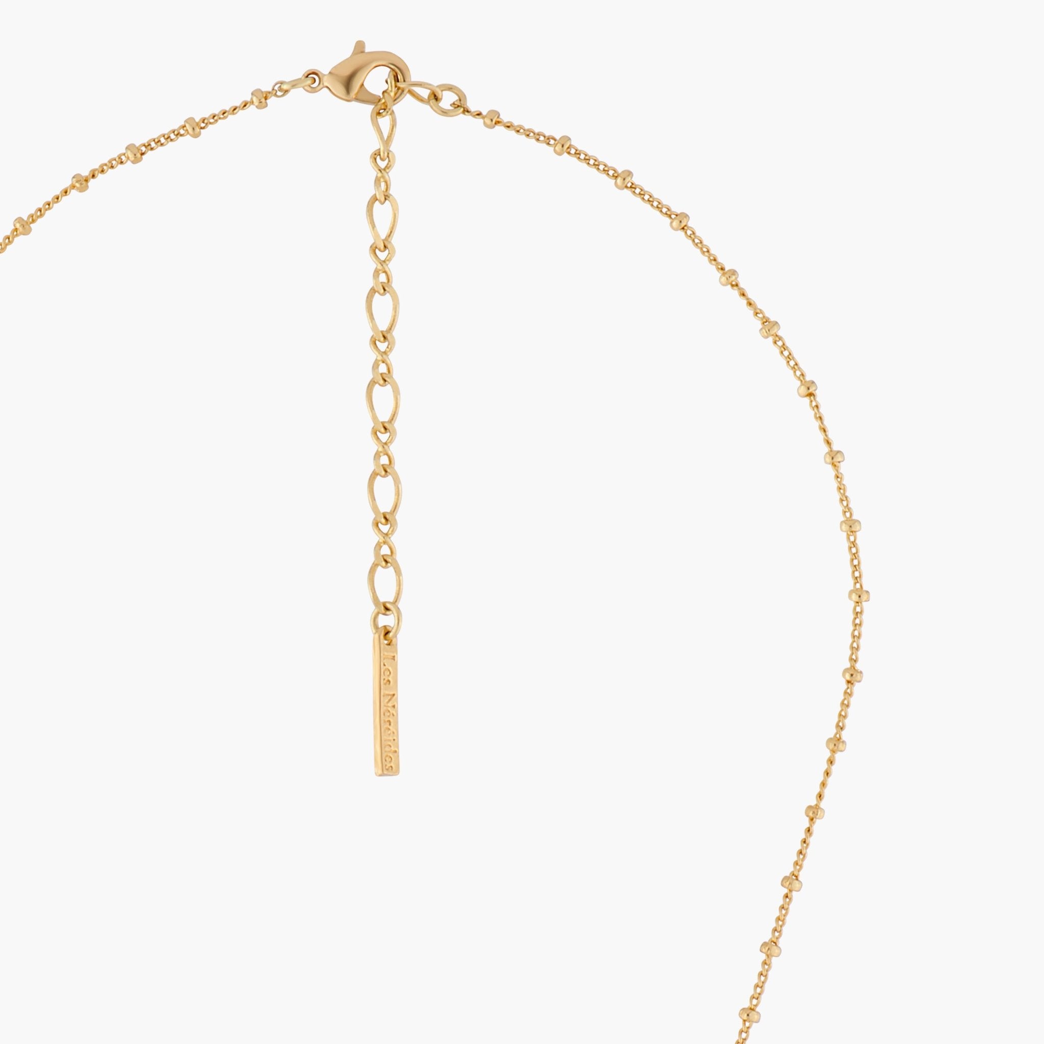 Lemon And Flower Pendant Necklace | ALPE3061 - Les Nereides