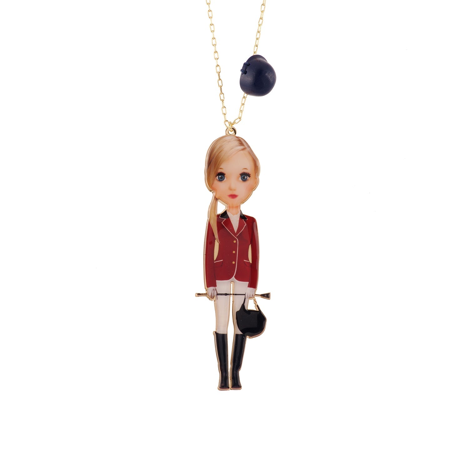 Les Sportives Horse Riding Necklace | ADSP3031 - Les Nereides