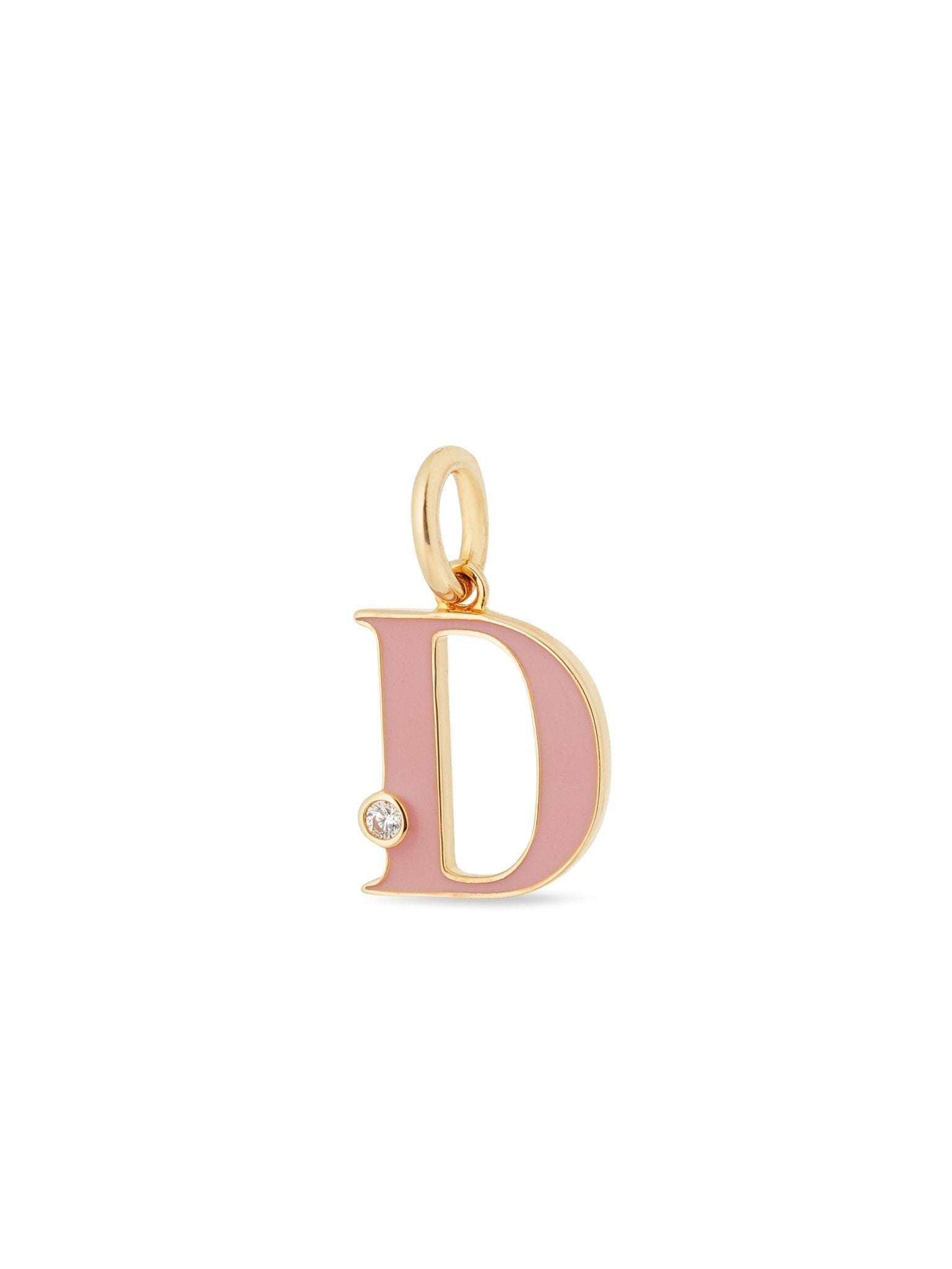Letter D Pendant Necklace | AUAB3041 - Les Nereides