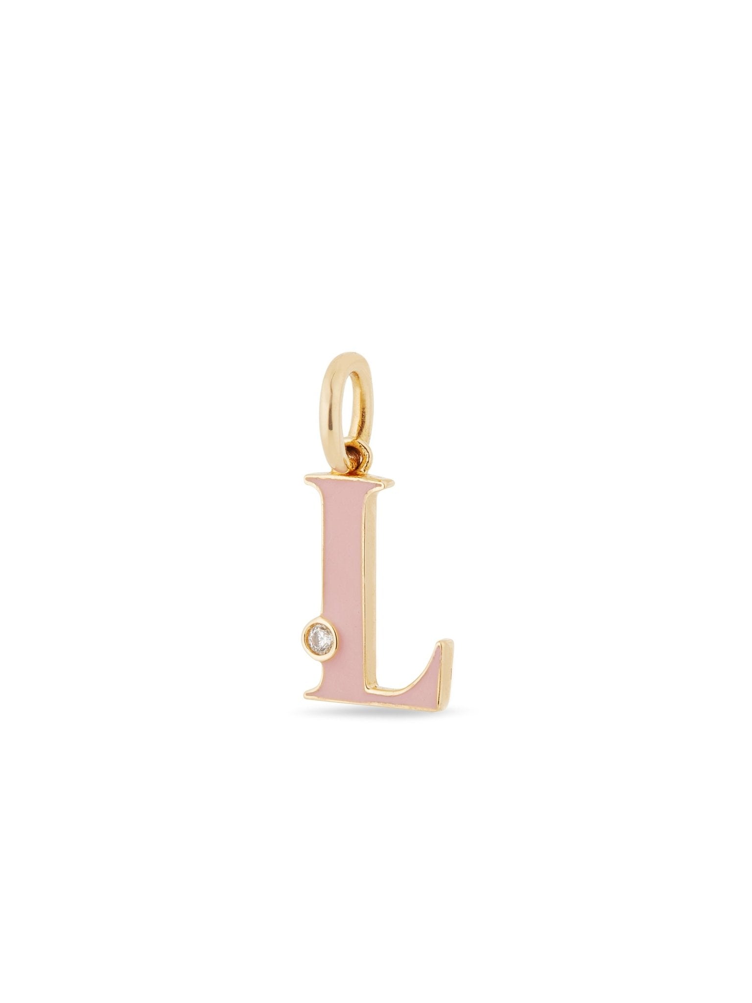 Letter L Pendant Necklace | AUAB3121 - Les Nereides