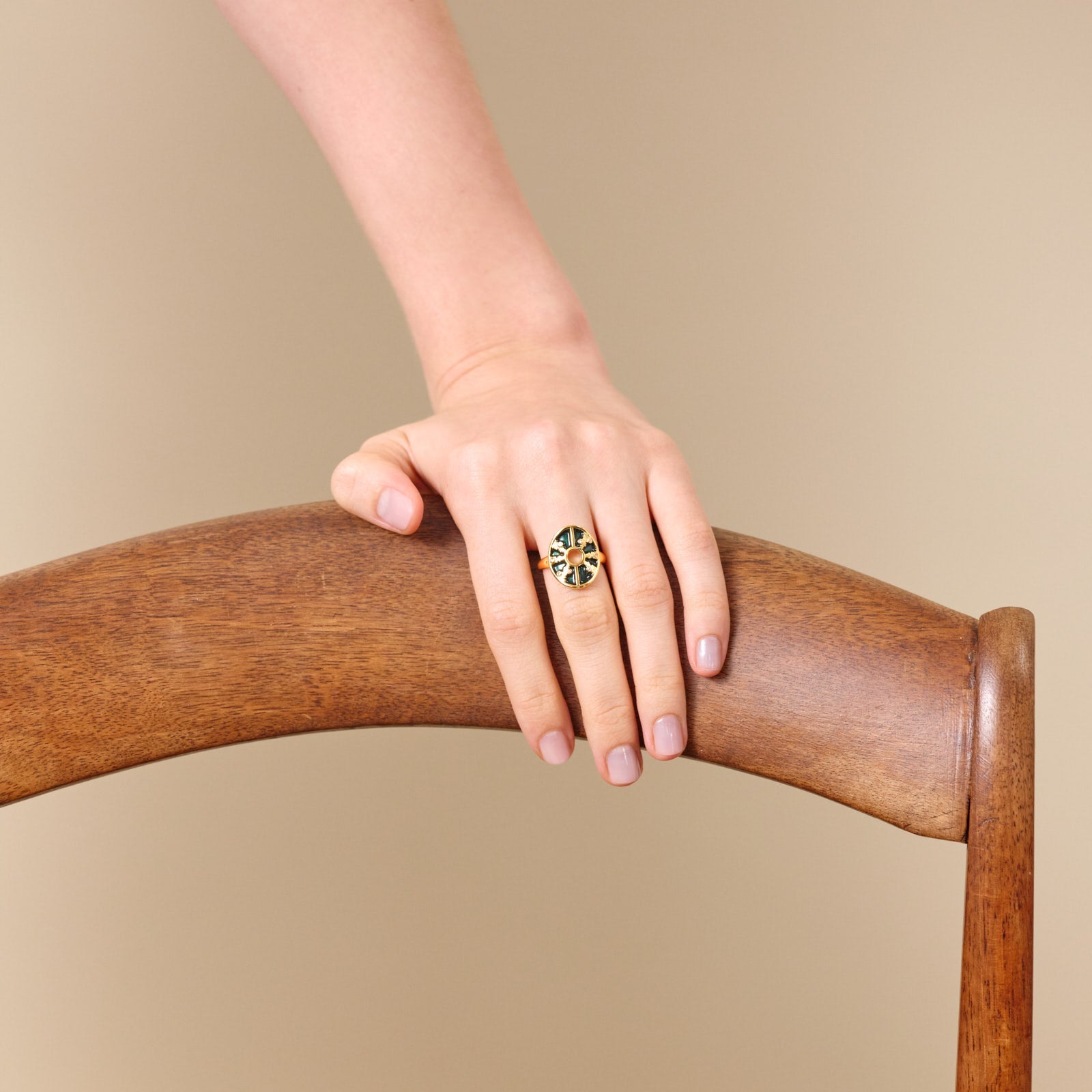Light Reflecting Cocktail Ring | ATET6021 - Les Nereides