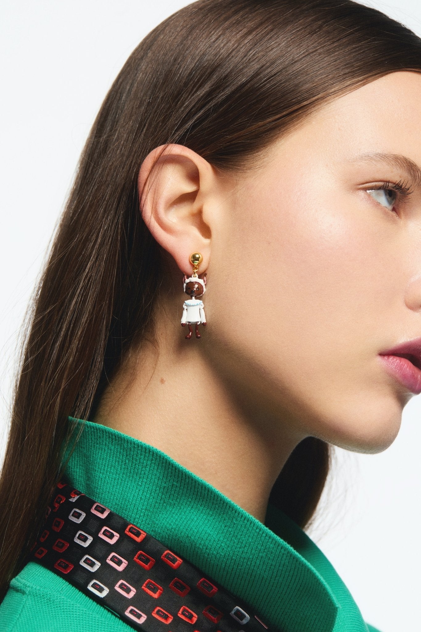 Little Red Riding Hood and Wolf earrings | AVPO1011 - Les Nereides