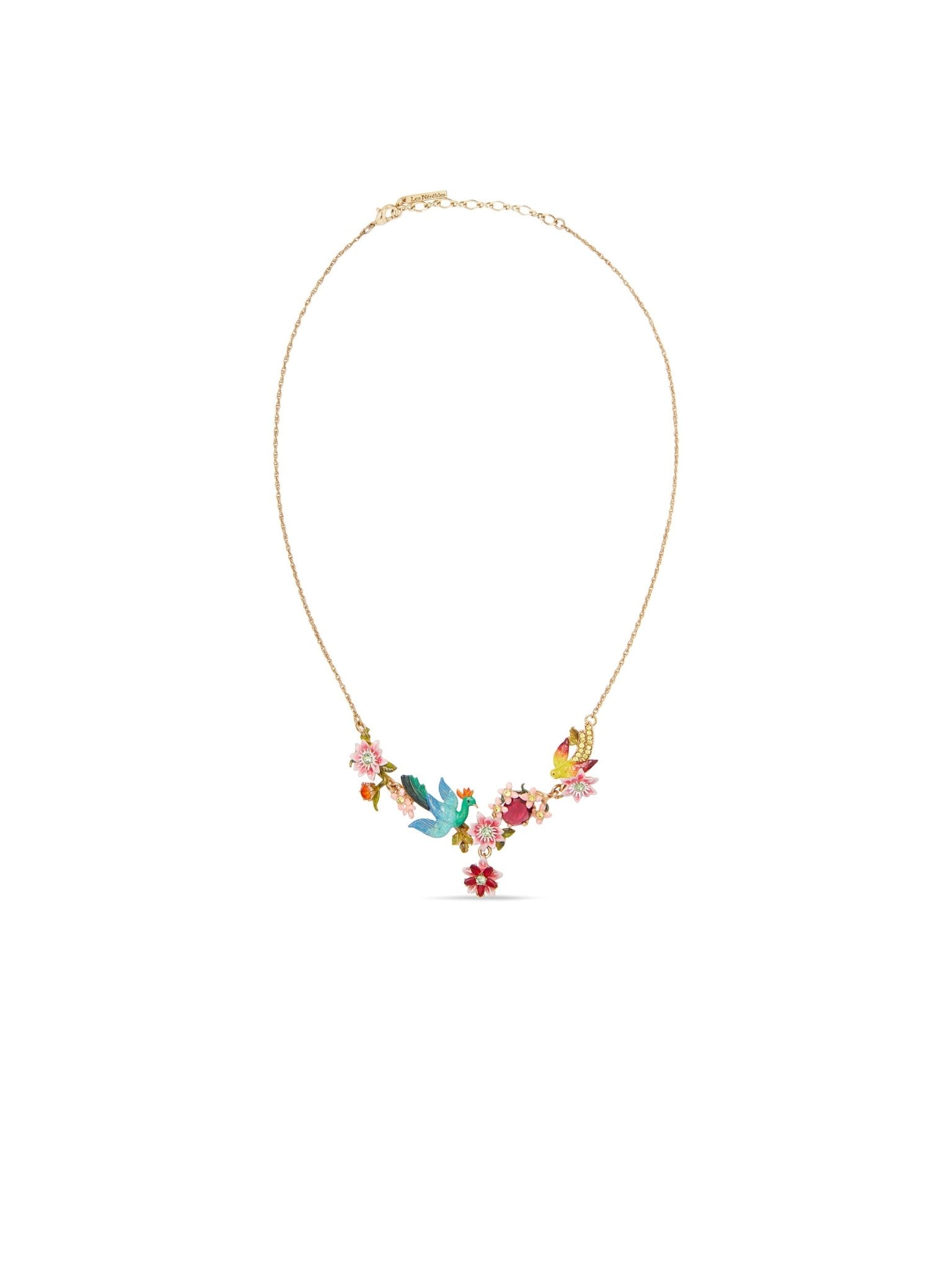 Lush Garden Statement Necklace | AUVI3011 - Les Nereides