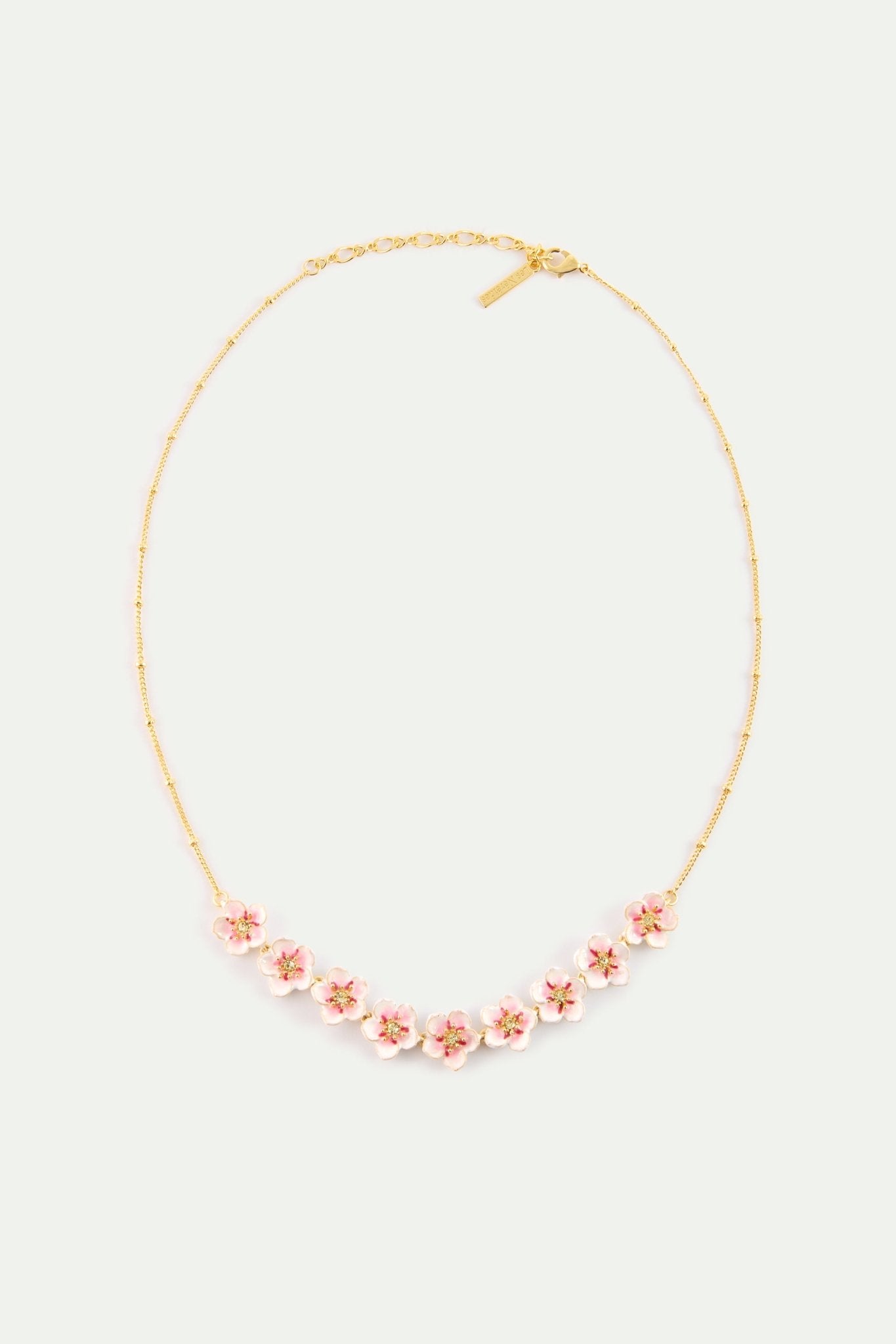 Mini Cherry Blossom Statement Necklace | AYHM3011 - Les Nereides