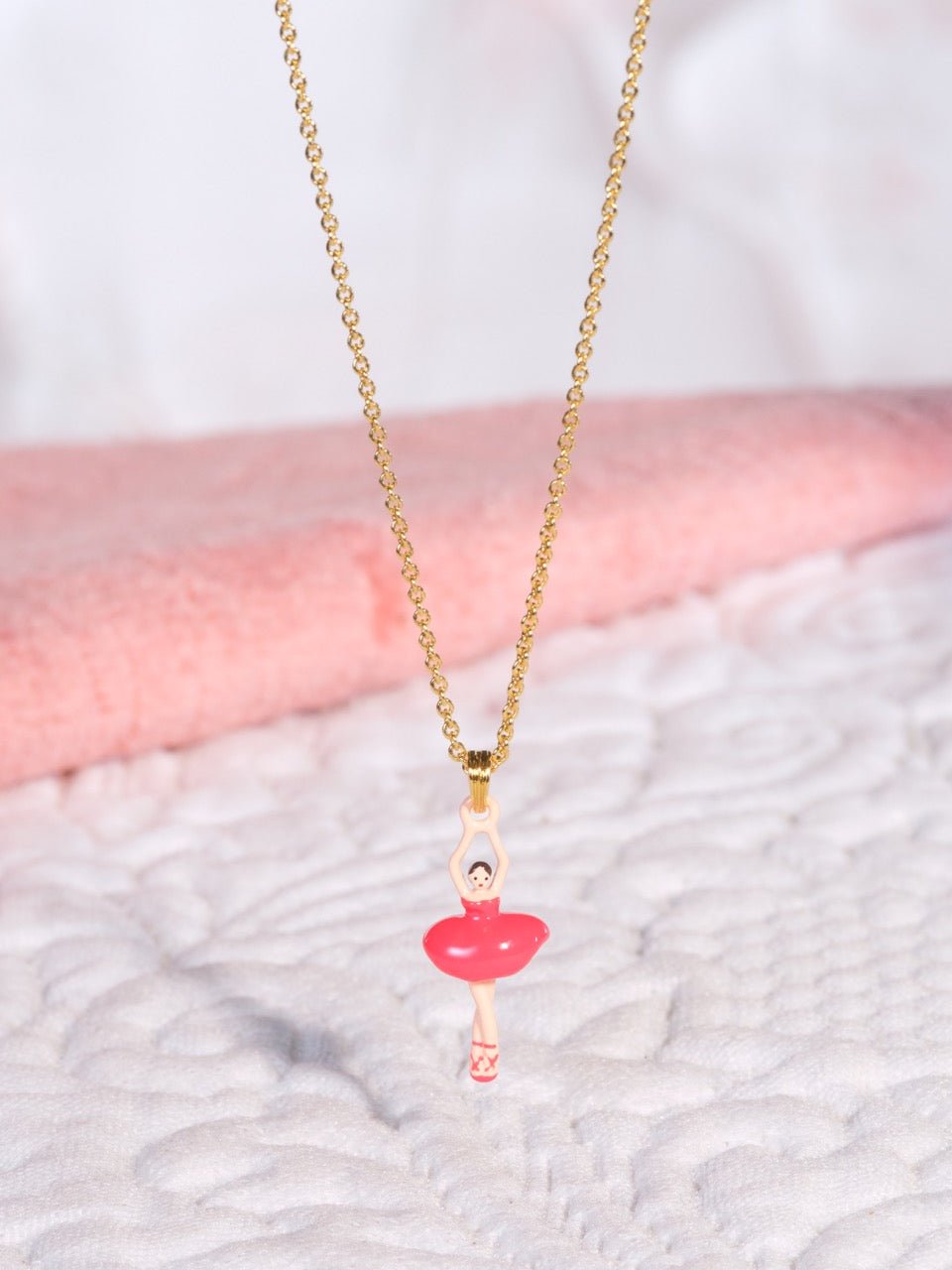 Mini pas de deux queen of flowers pendant necklace | ASMDD3011 - Les Nereides