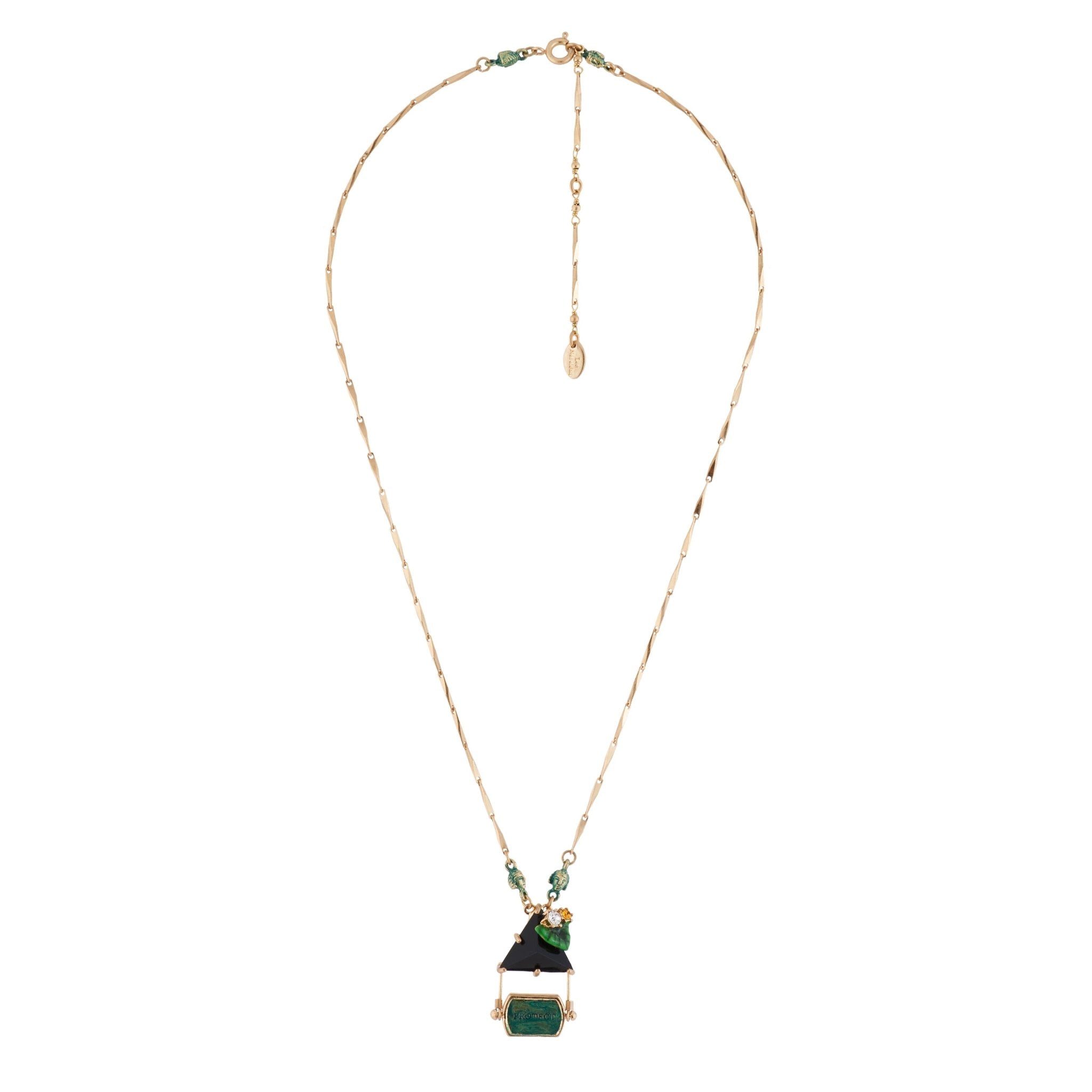 Obscurité Ostentatoire Necklace | AGOO3041 - Les Nereides