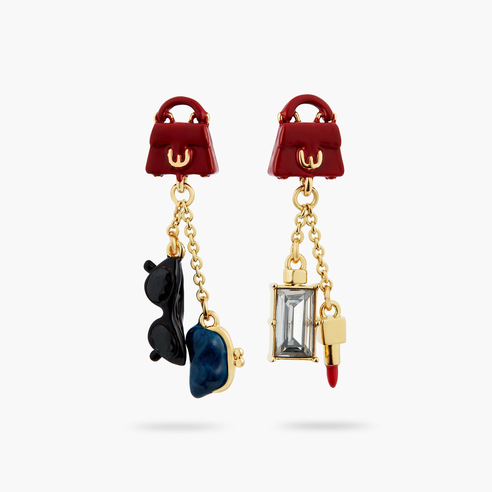 Paris Souvenir Asymmetrical Earrings | ATPA1031 - Les Nereides