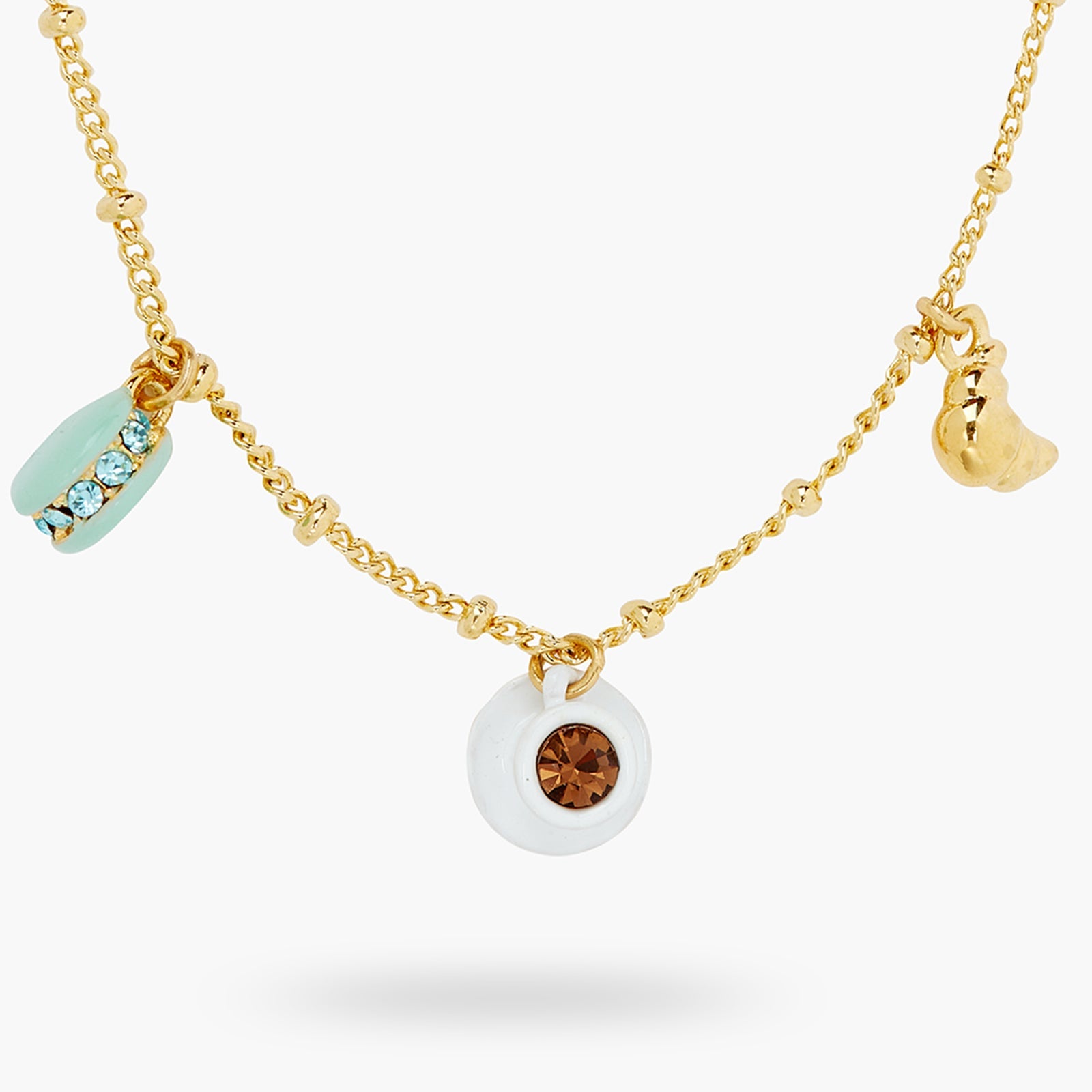 Parisian Symbols Charm Necklace | ATPA3051 - Les Nereides