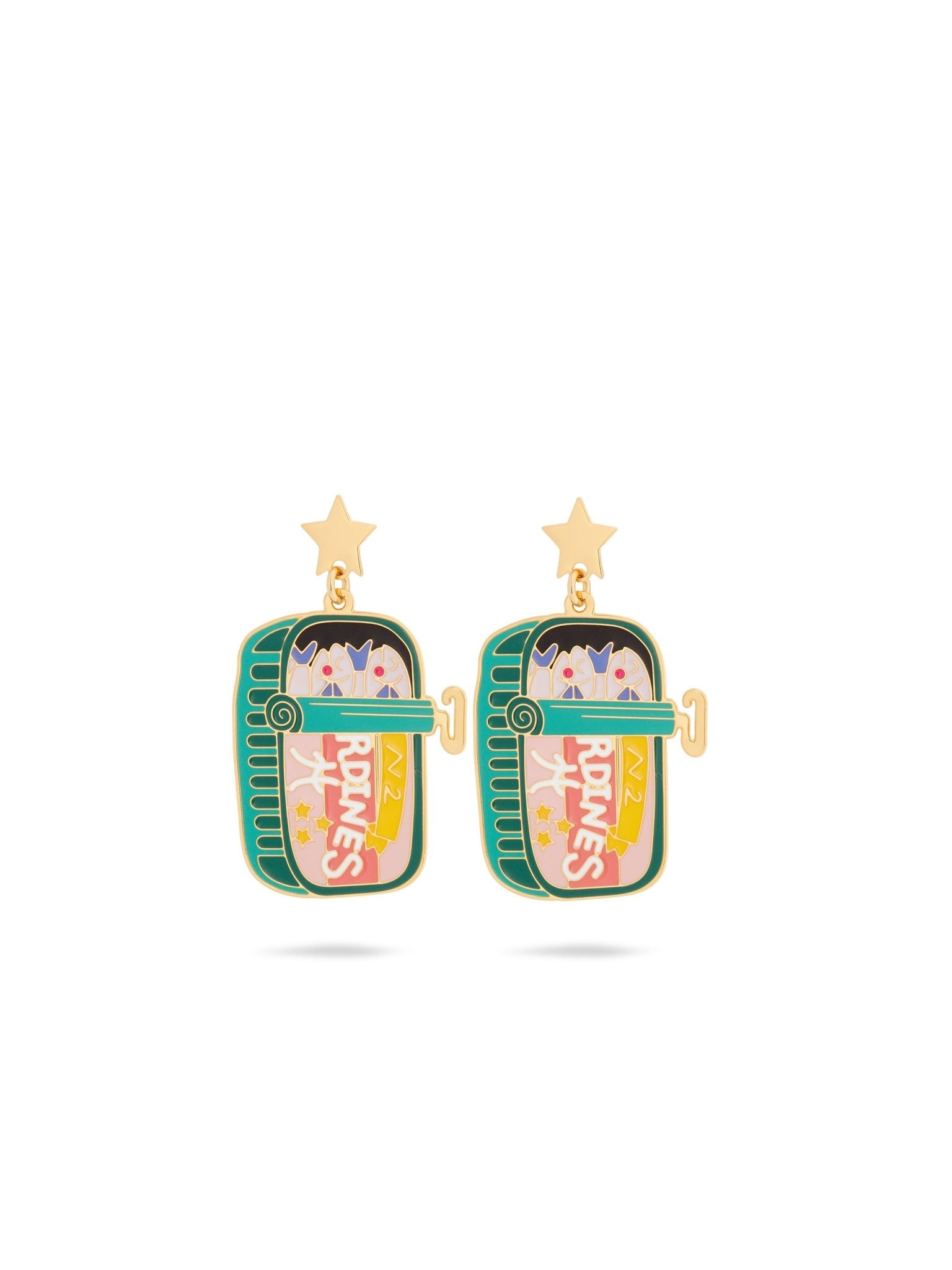Pisces Astrological Sign Earrings | AUSA1121 - Les Nereides