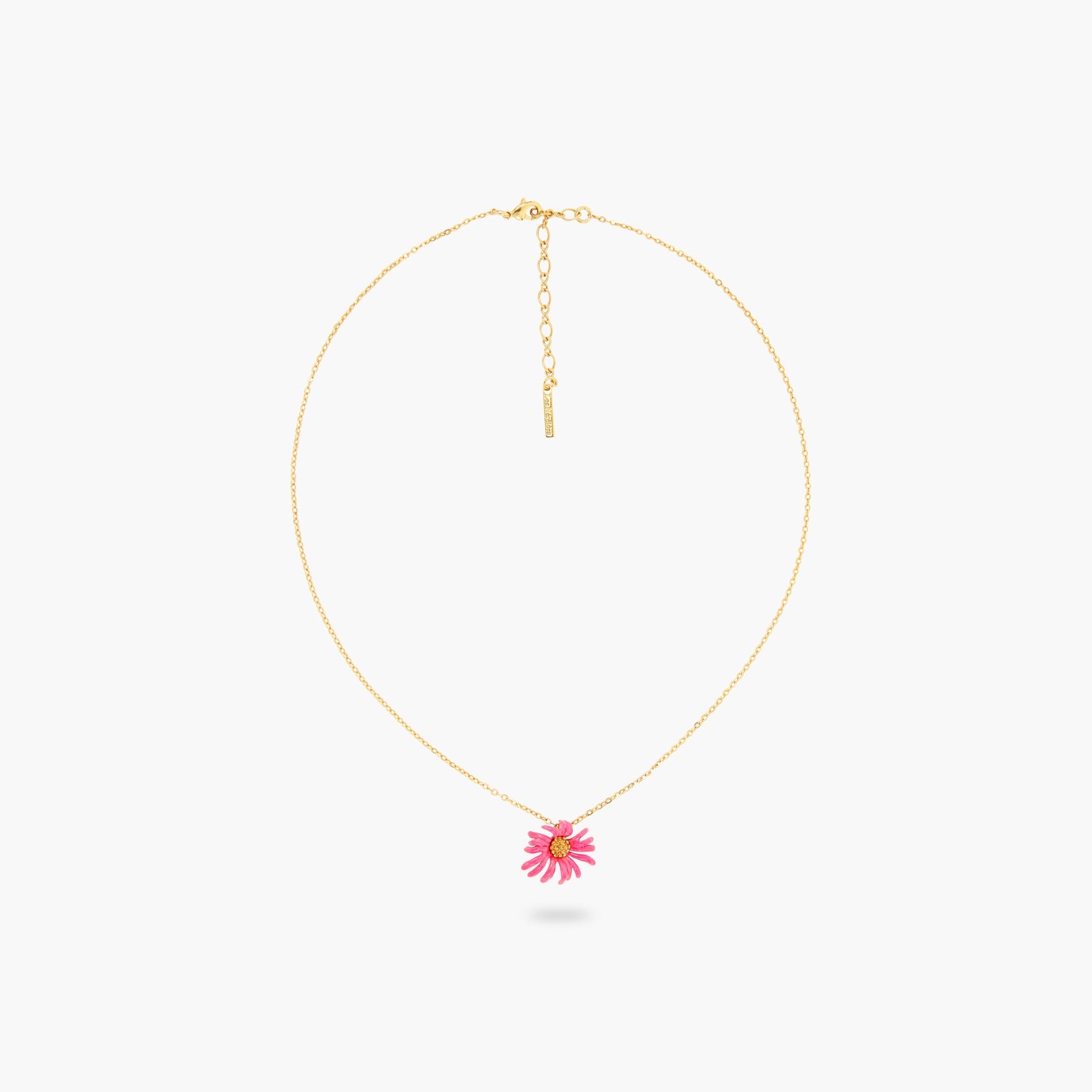 Purple Coneflower Pendant Necklace | ATFI3041 - Les Nereides