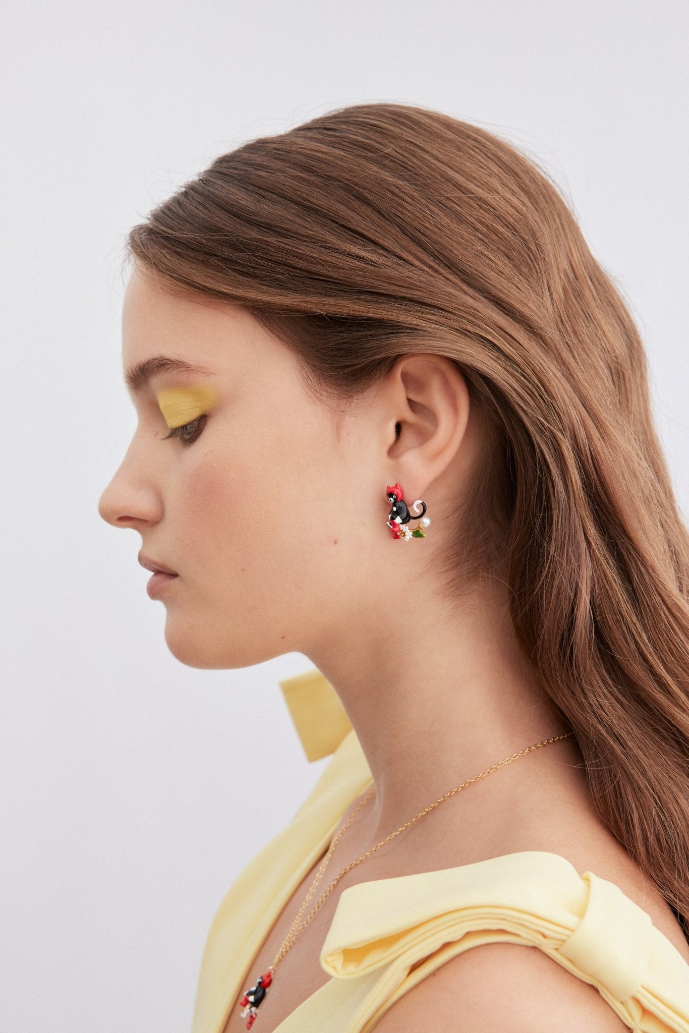 Puss In Boots Earrings | AXCN1031 - Les Nereides