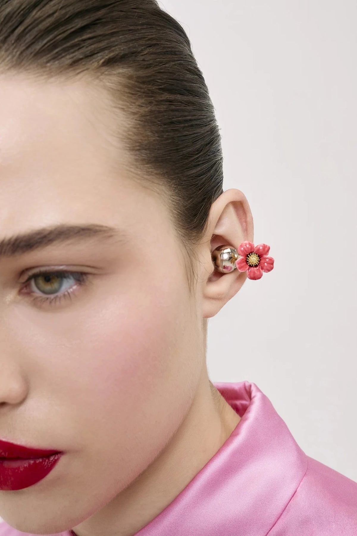 Red Anemone Jewellery for HUAWEI FreeClip 2 | AYHU9061 - Les Nereides Paris