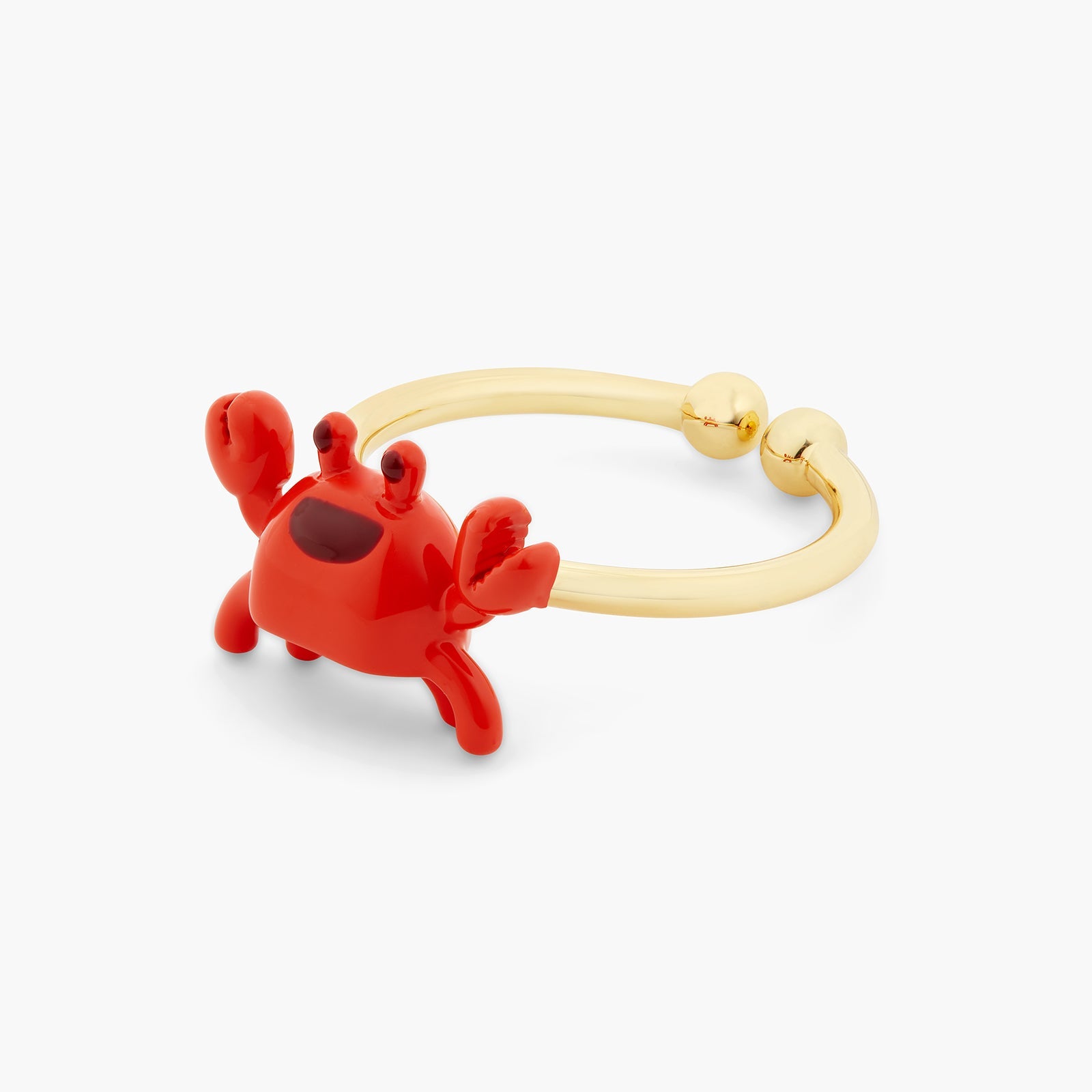 Red Crab Adjustable Ring | ATCP6011 - Les Nereides